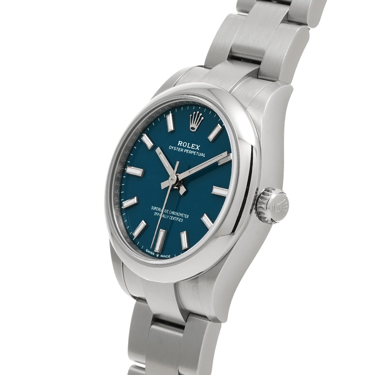 ROLEX Oyster Perpetual 31 277200 Bright blue WATCH 739738