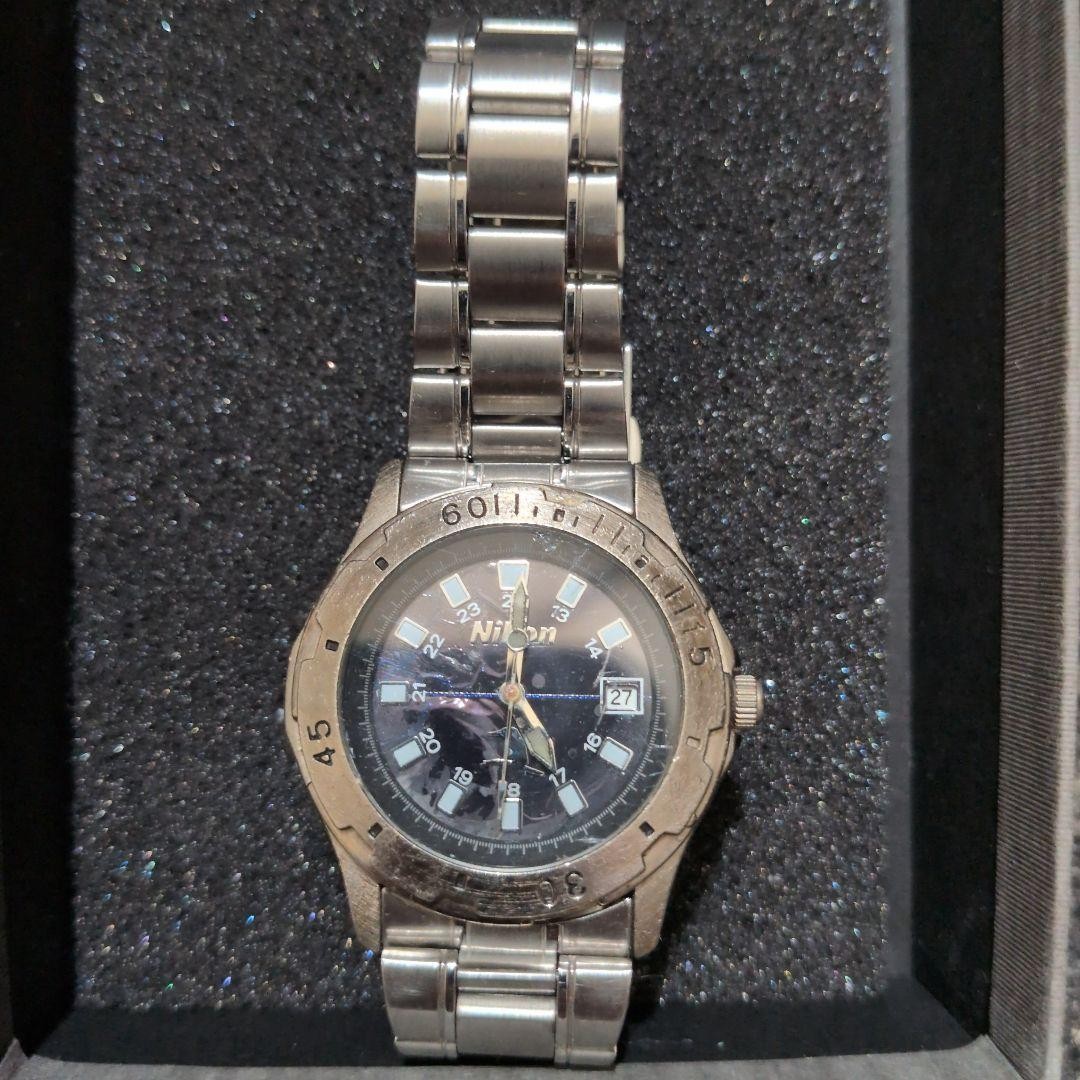 Rare Item Nikon Quartz Watch Date