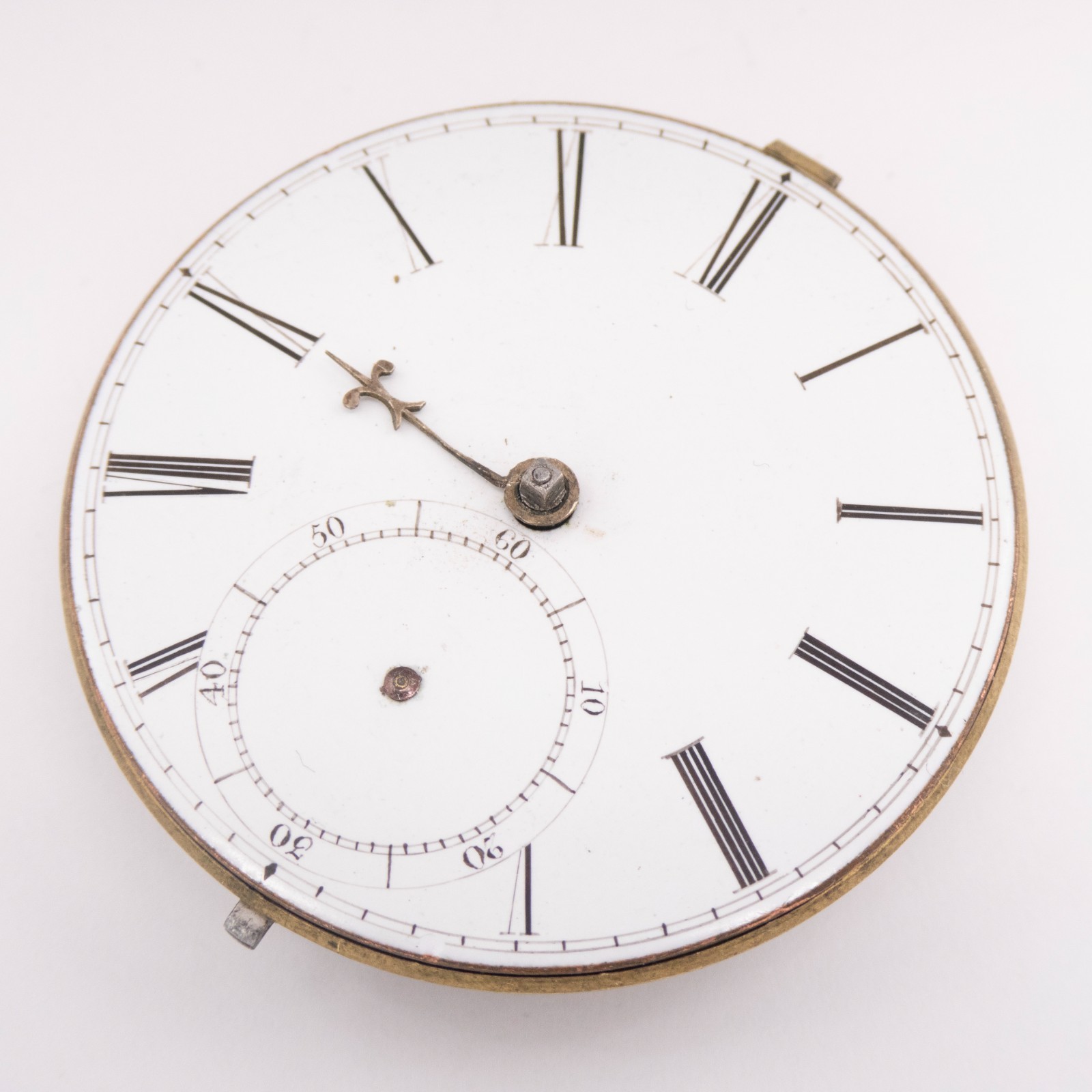 Branston 45.1 x 13.7 mm Key Wind Fusee Antique Pocket Watch Movement