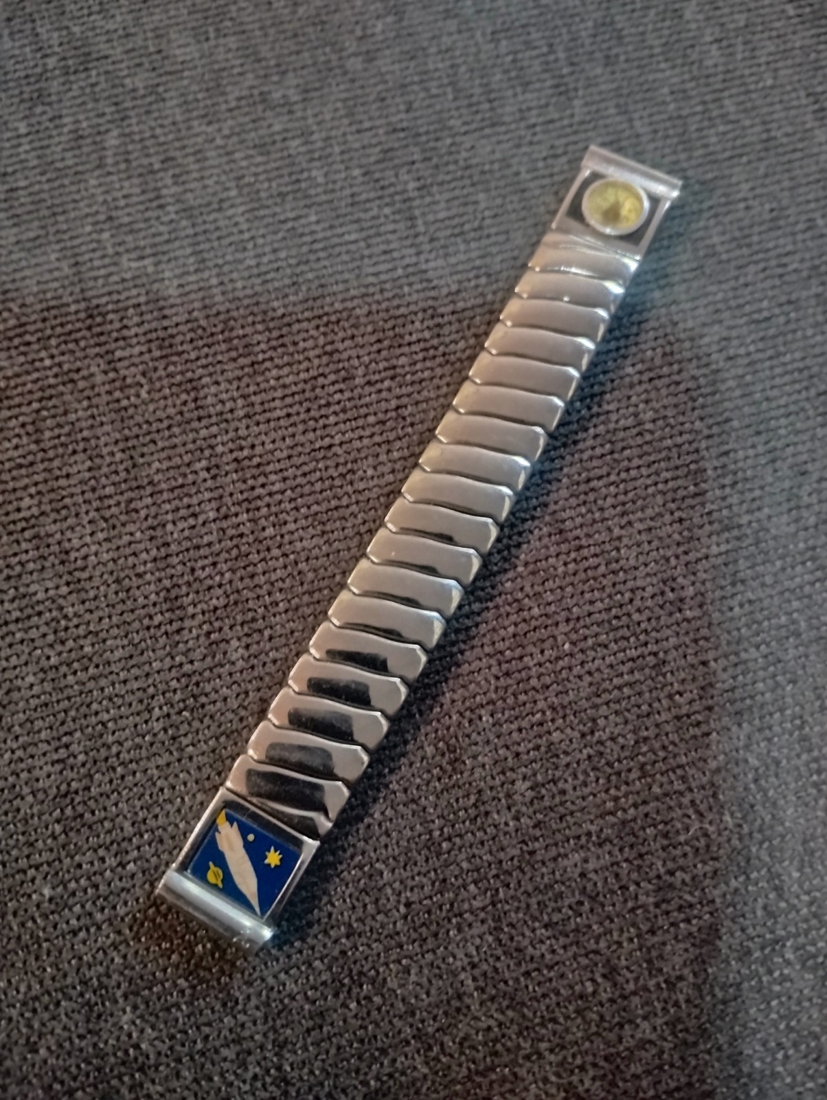 Vintage Foster Space Ship & Compass Watch Band Free Shipping