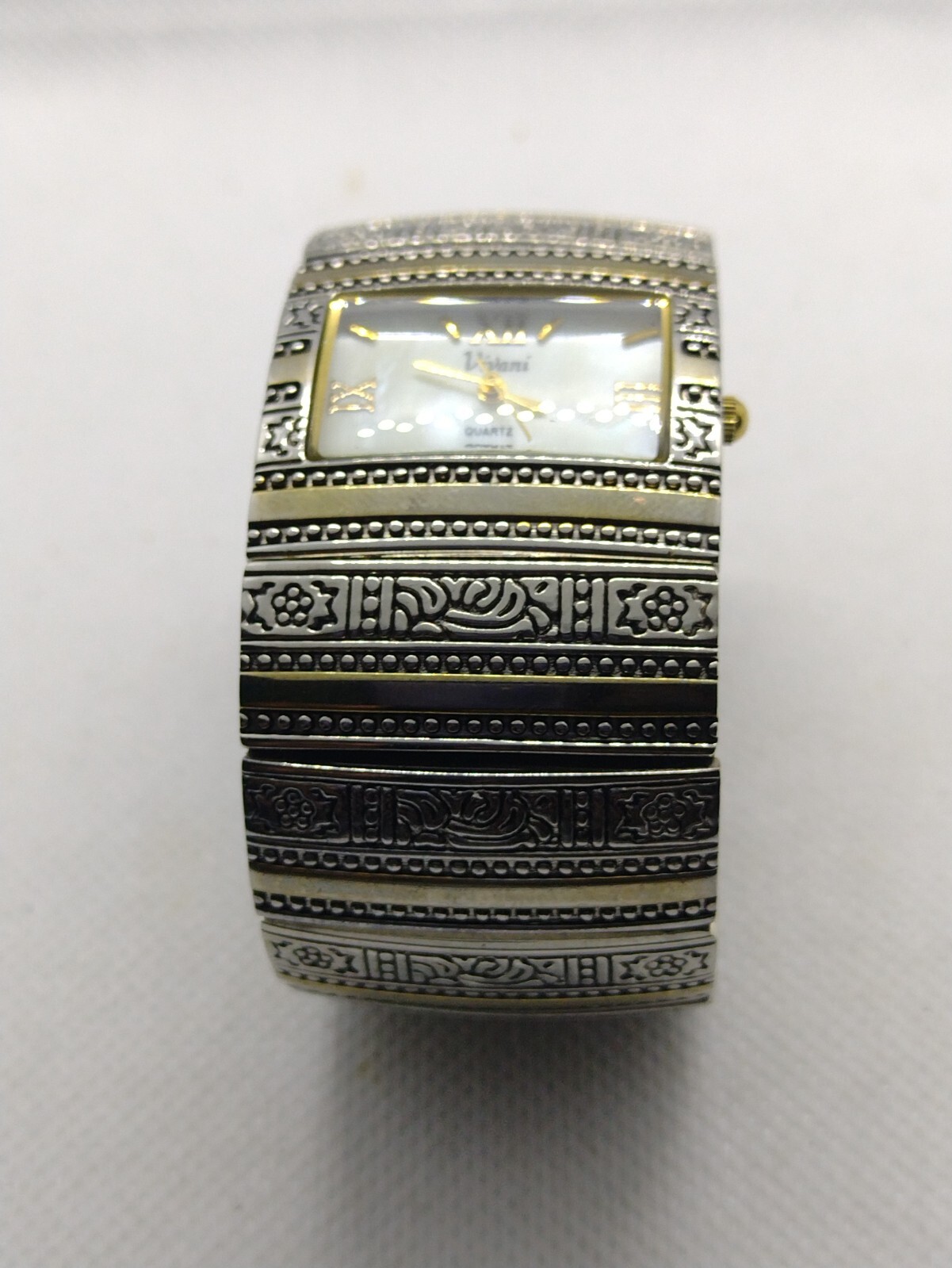 Vivani Gold and Silver tone Bangle watch Silver tone Women’s Girls Female
