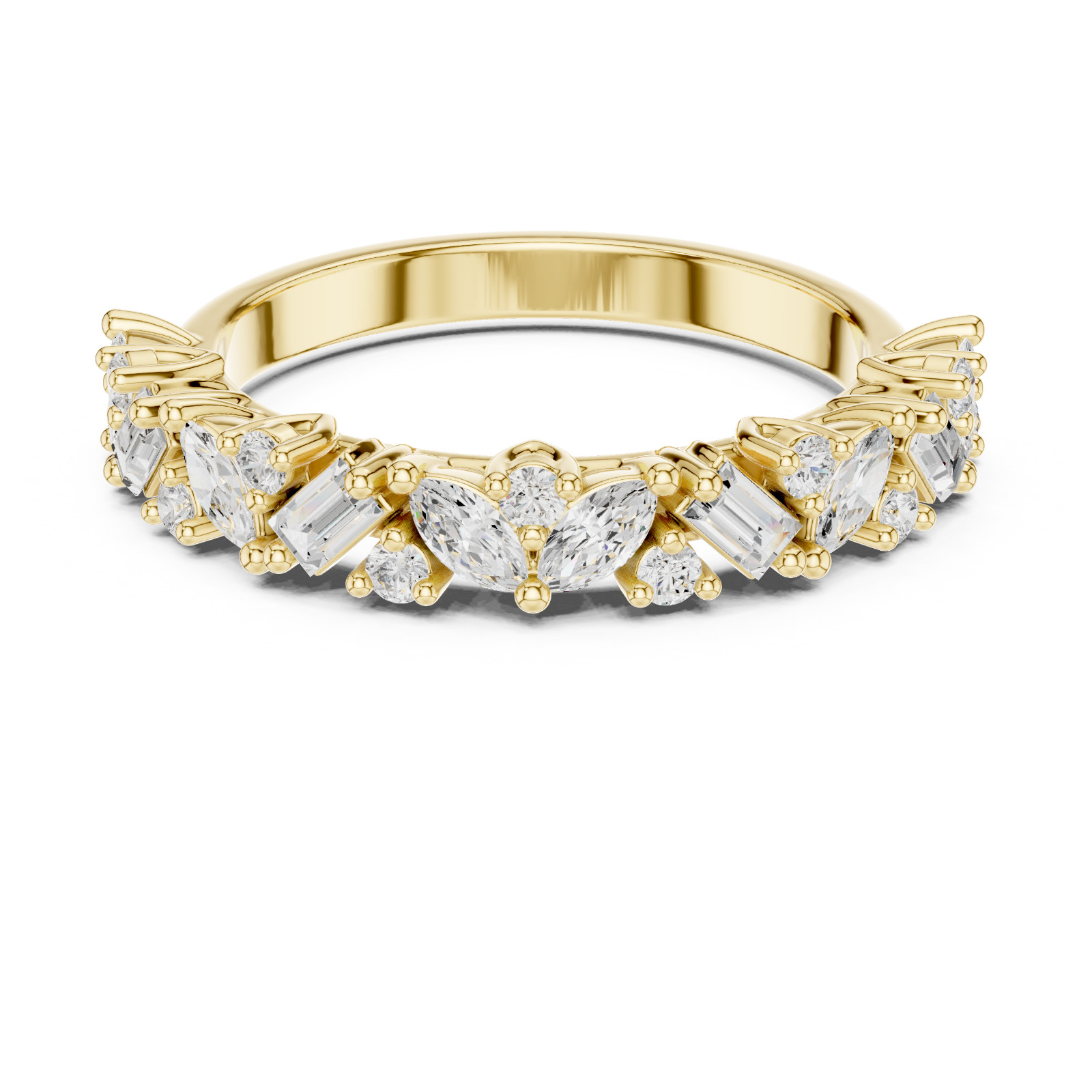 25+ Women’s Ring Gold CAD Files Bundle 3DM STL Designs Rose White Yellow LR-32