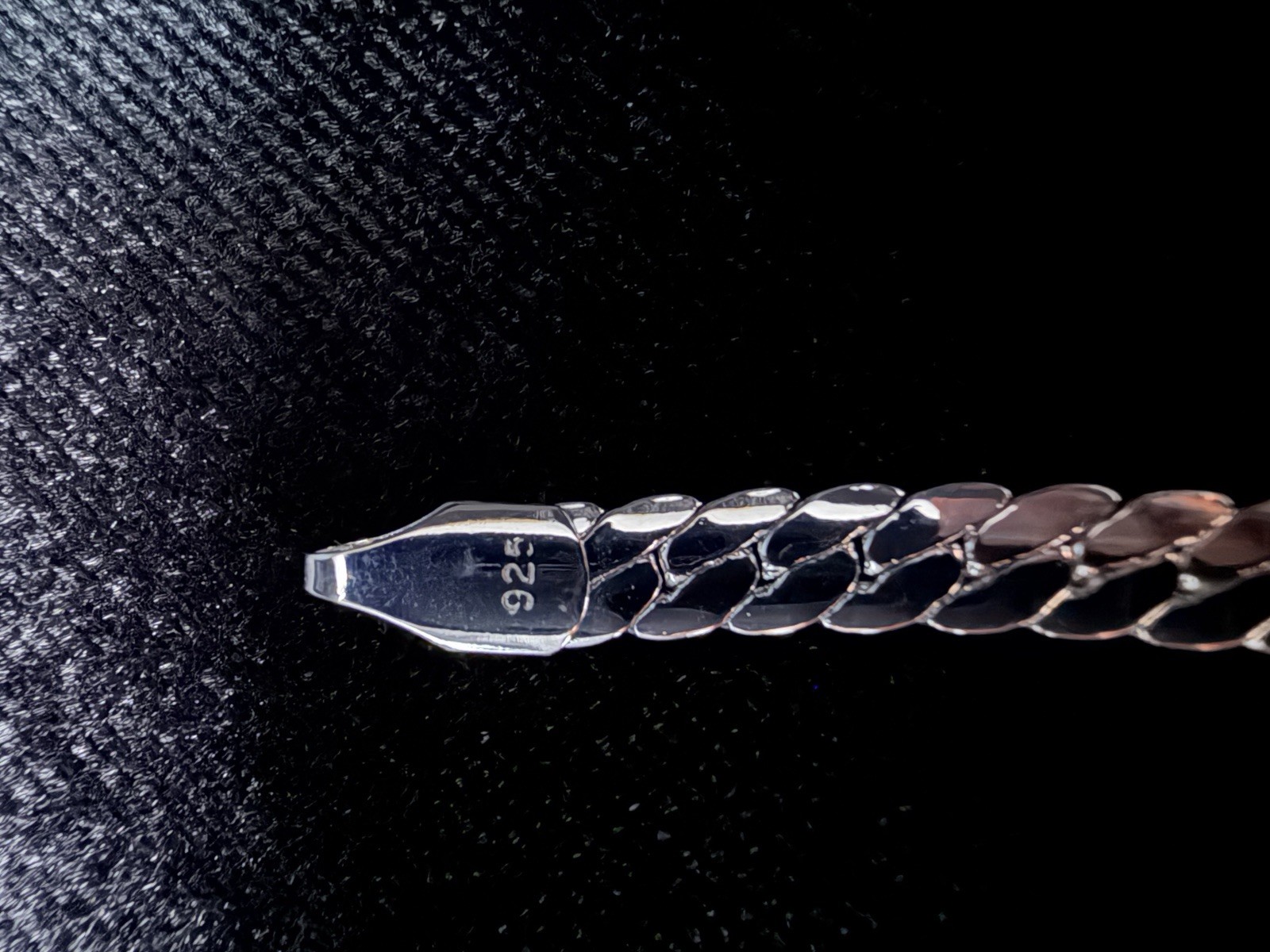 Miami Cuban 925 Stamped Silver Filled 8in 4.8MM Bracelet. 8.6g Brand new.