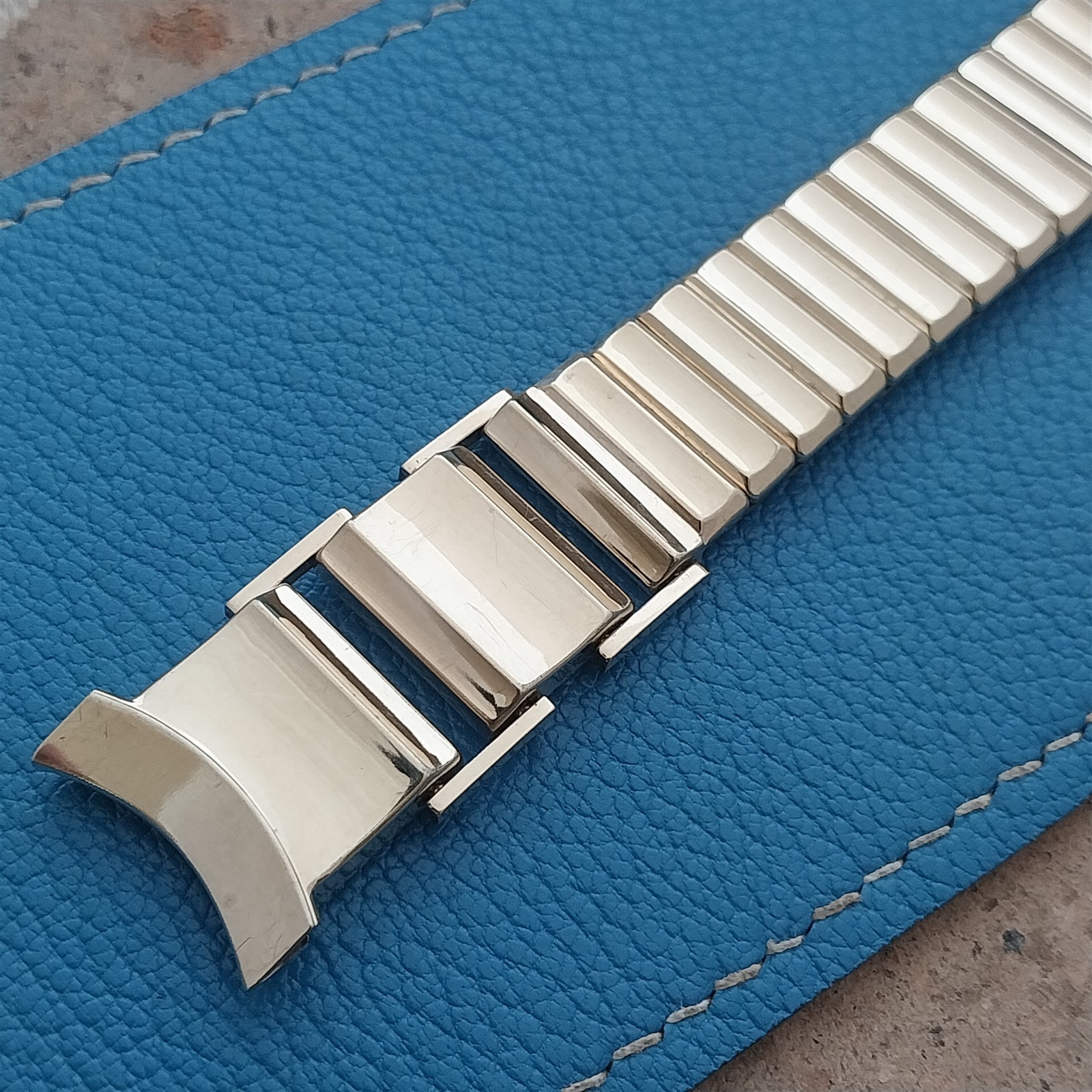 1954 Flex-Let Director Short Gold-Fill Stretch 19mm 18mm 16mm Vintage Watch Band