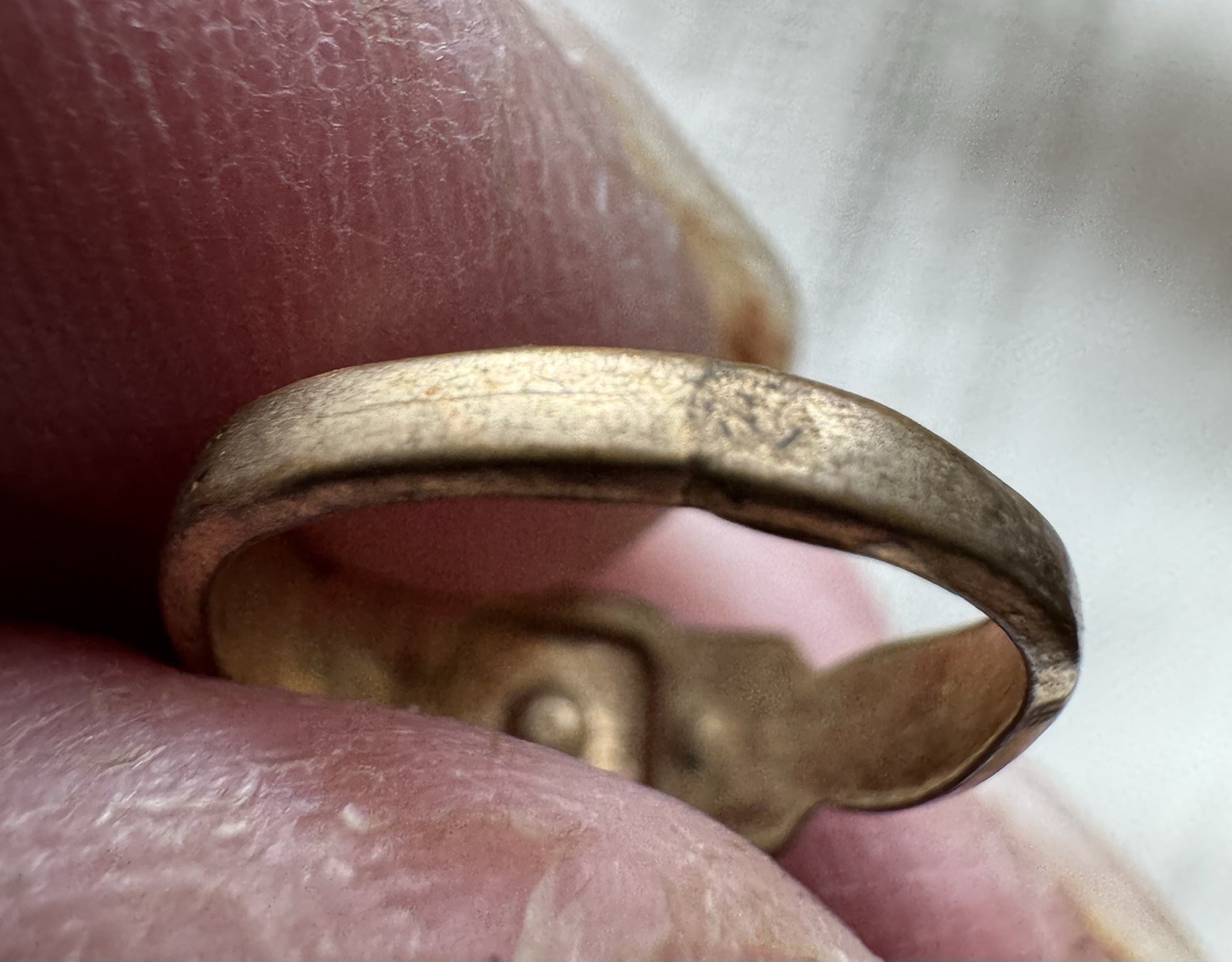 2 Antique Victorian Era Gold Signet Art Deco Children’s Rings