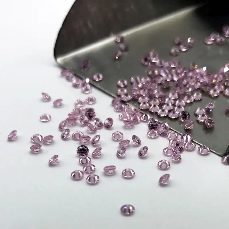 Round Cut 5A Cubic Zirconia Stone Mix Colors 15 Loose CZ Stones Synthetic Gems.