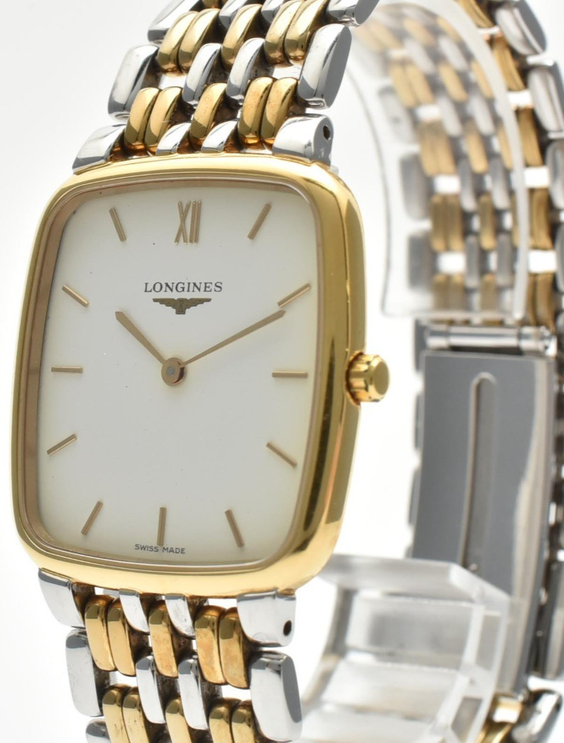 Longines Grand Classic L5.637.3 White 29mm Quartz Men’s Watch Near MINT JAPAN