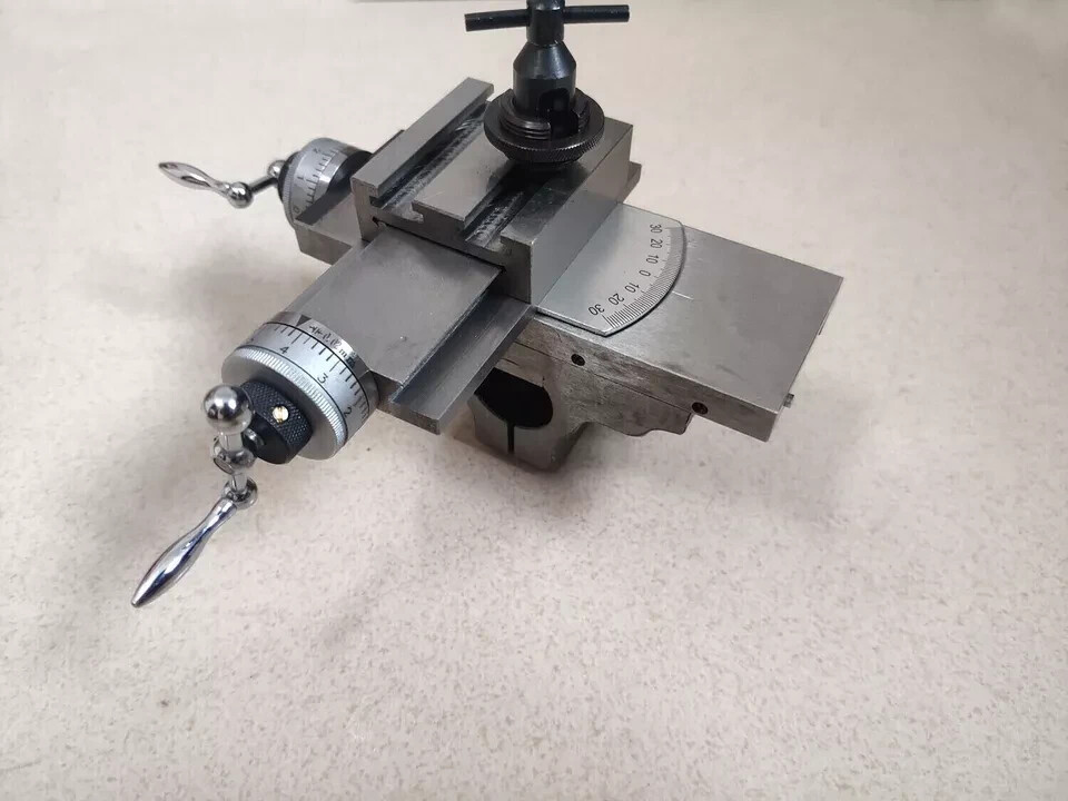 Saddle of Turning Slide Rest and Tool Post Fits 8.0mm Watchmaker Lathe New 1Set