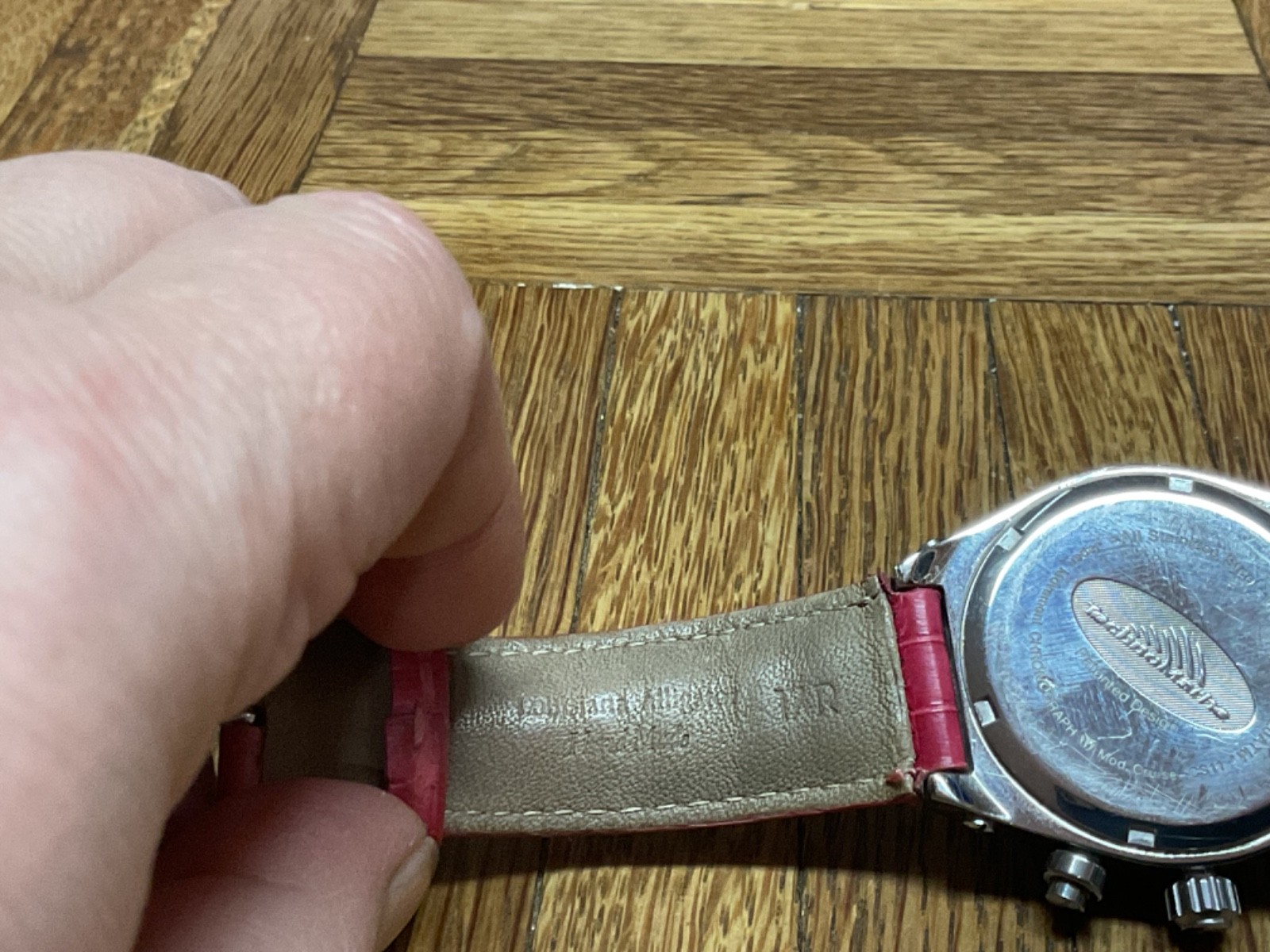 TechnoMarine Cruise CS11 45mm Unisex Chronograph 200M Louisiana Alligator Strap