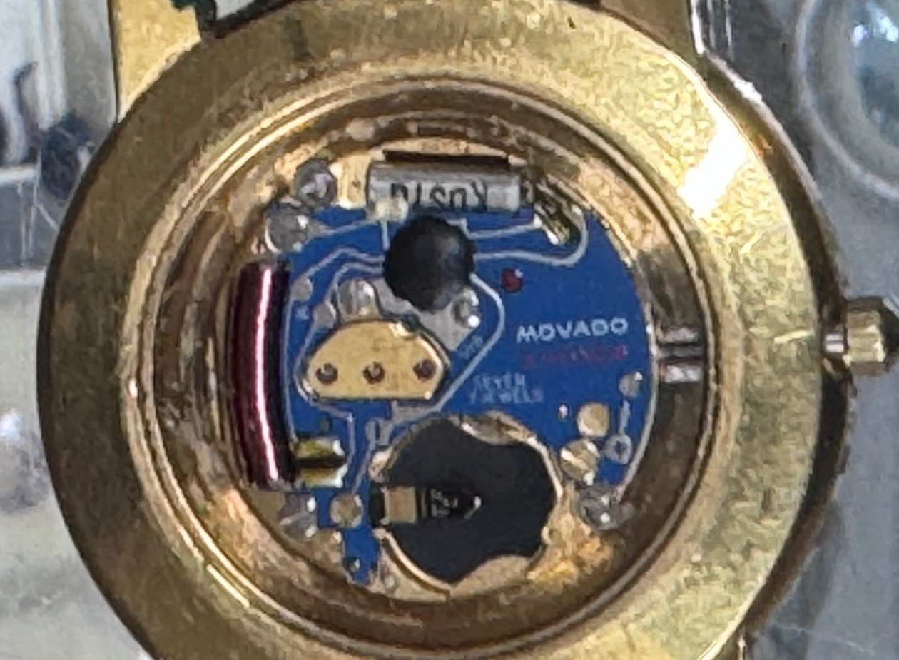 VINTAGE MOVADO MUSEUM 87-G4-875 Ultra Slim MENS WATCH