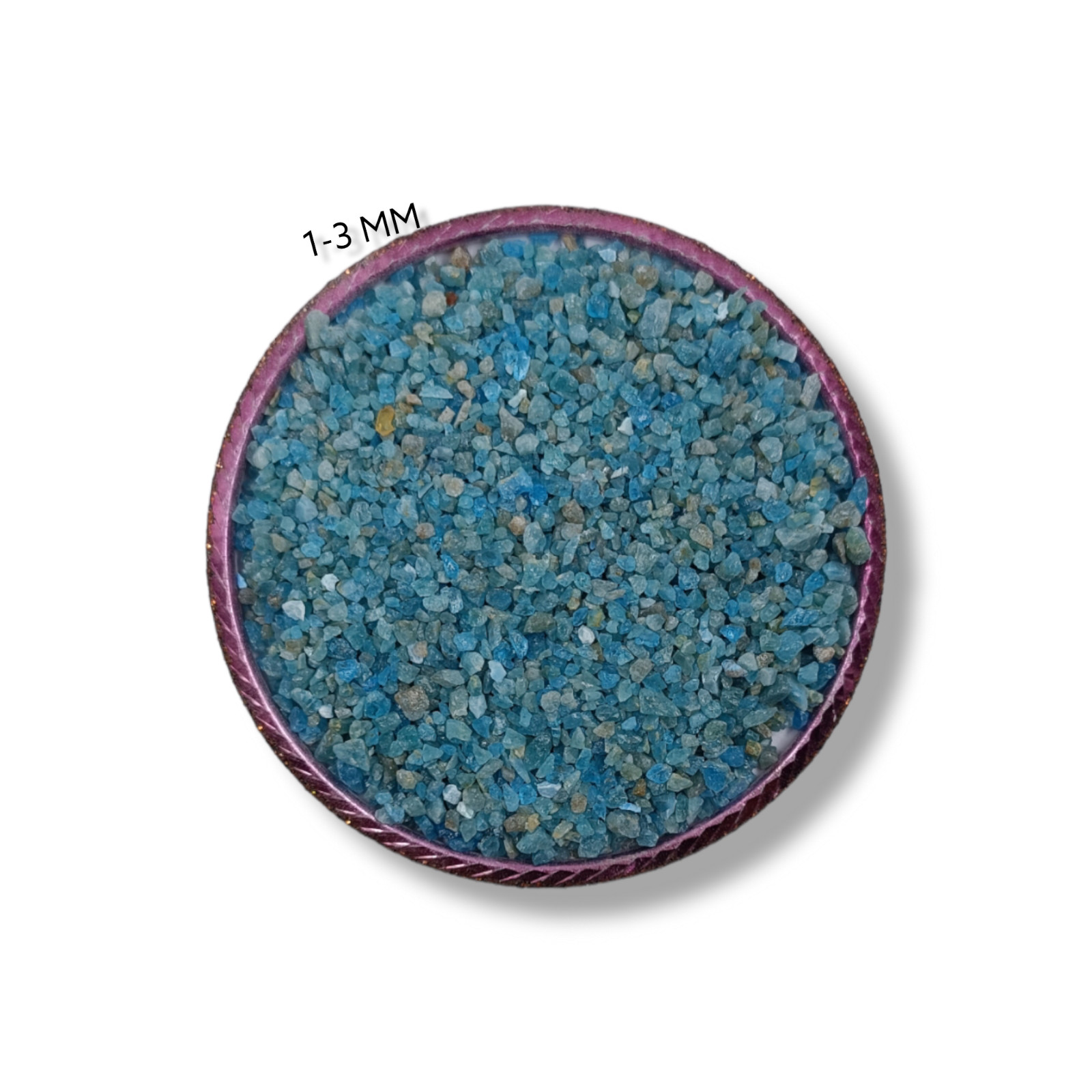 Crushed Gemstone Coarse Powder 75+ Crushed 1-3 MM Healing Stone Woodwork Inlay