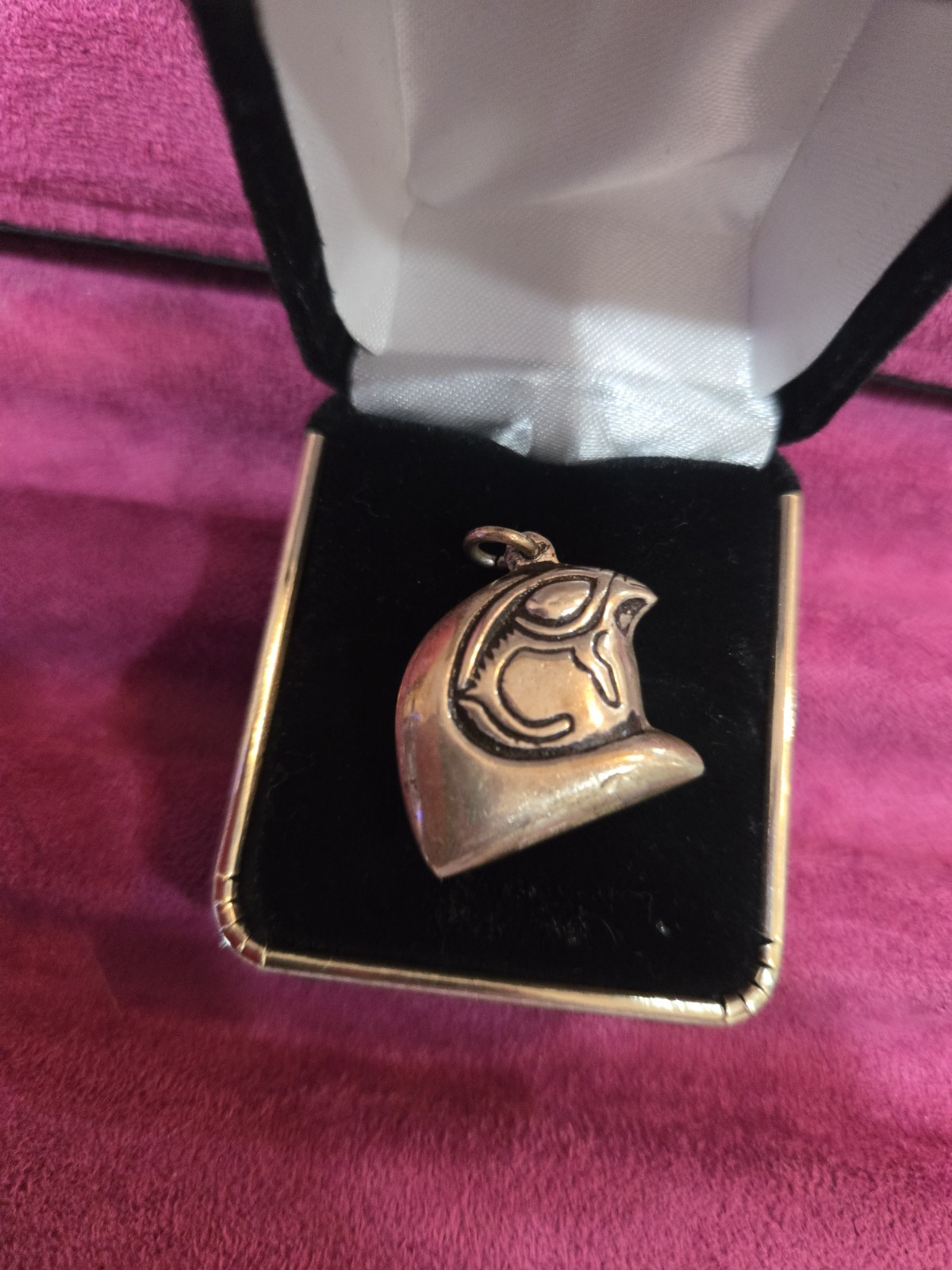 VINTAGE STERLING SILVER HORUS PENDANT EGYPTIAN SYMBOL EXCELLENT CONDITION