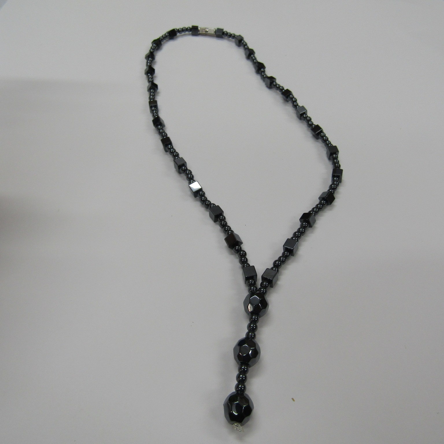 Black Hematite Necklace Women’s Men’s Teen’s Jewelry Holiday Gift Ideas