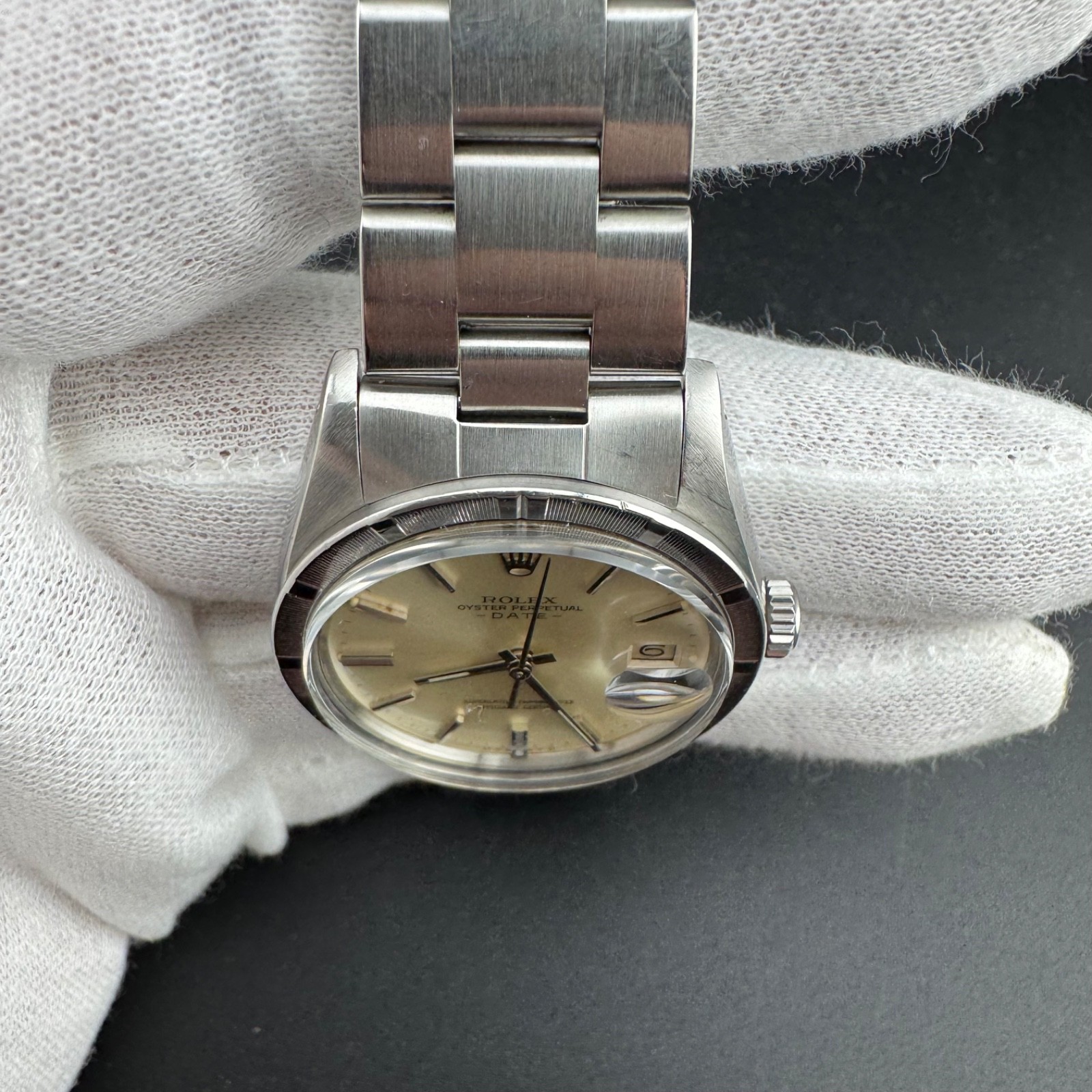 ROLEX Oyster Perpetual Date REF. 1501 Sigma Dial 34mm Automatic Watch NO TARIFFS