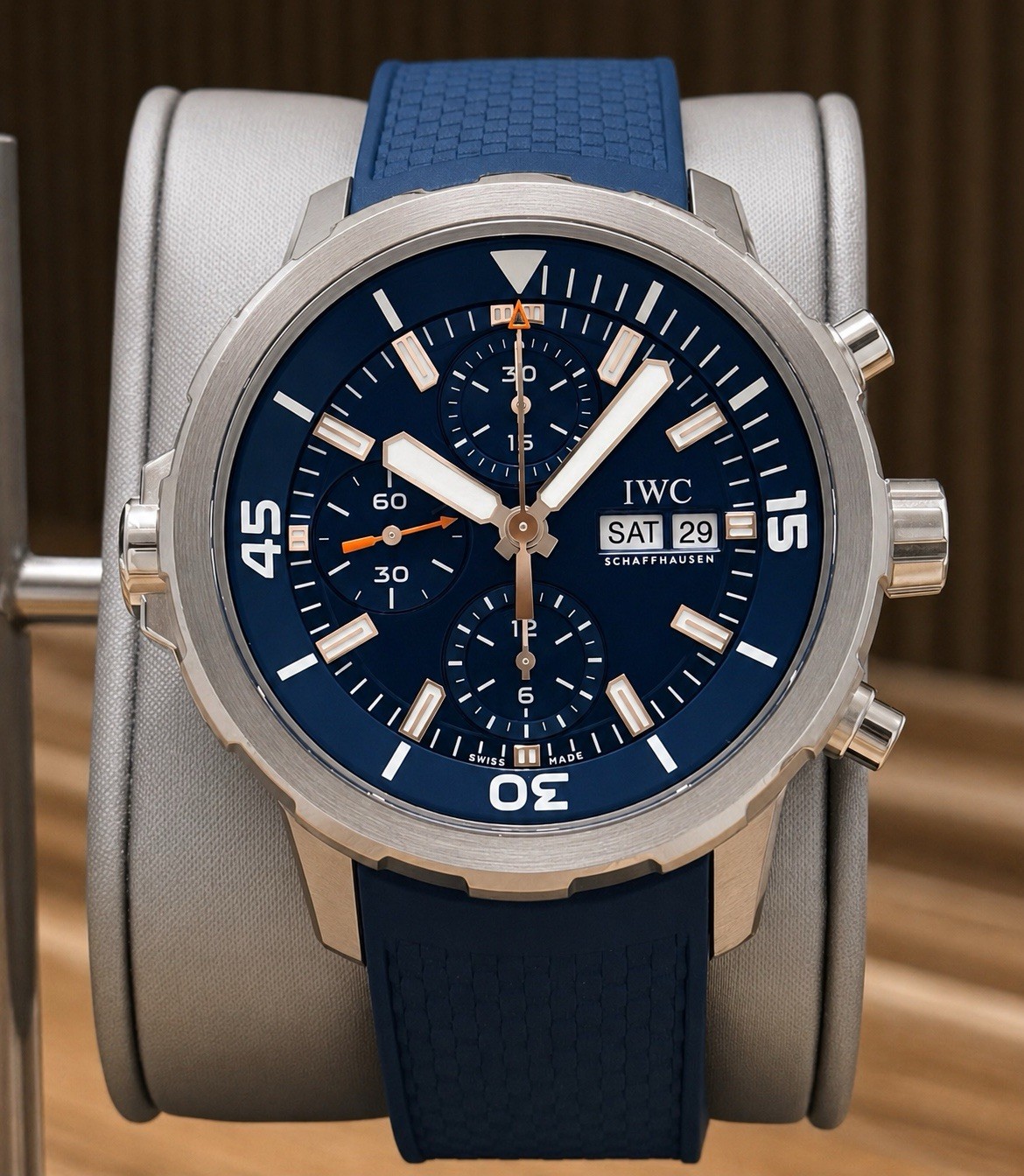 IWC Aquatimer CHRONOGRAPH DAY/DATE Expedition Jacques-Yves Cousteau IW376805