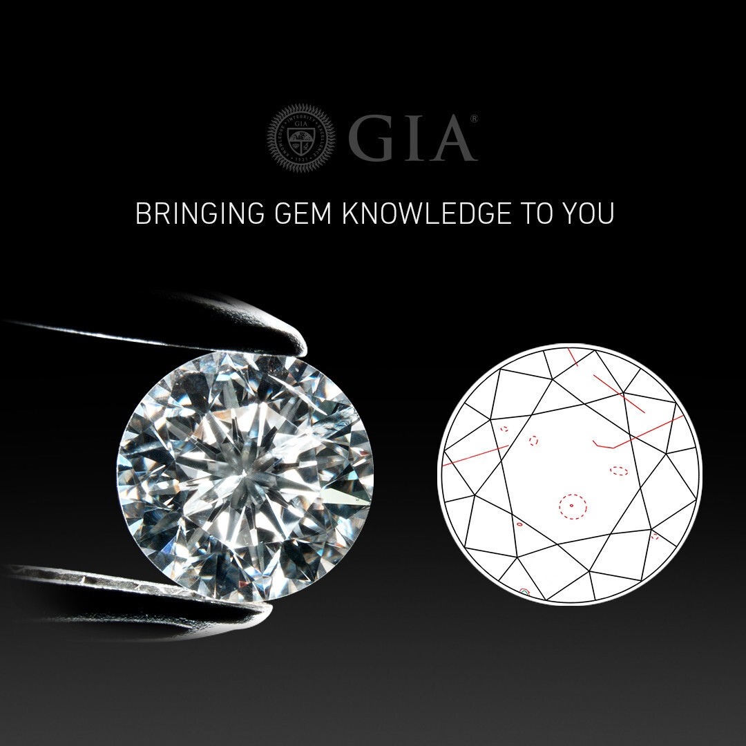 Diamond Stud Earrings Heart Cut 750 White Gold GIA Certified