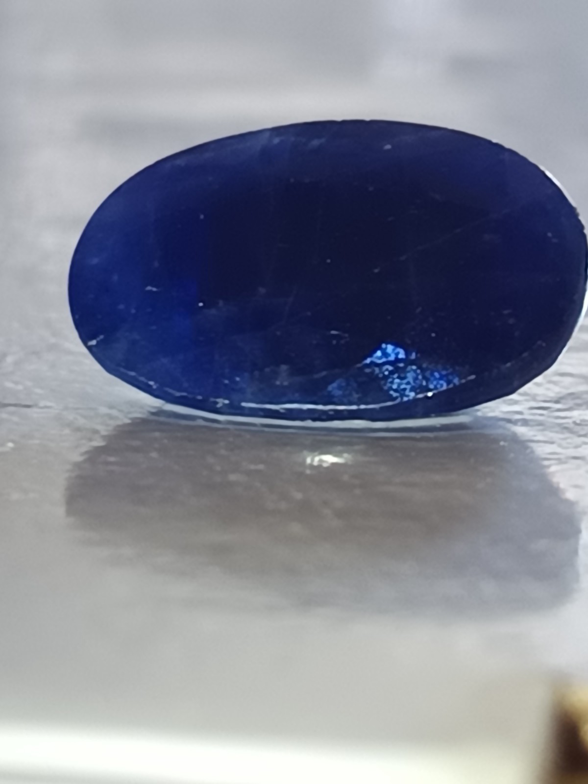 NATURAL BLUE SAPPHIRE 2.16 CT. Sri Lanka Ceylon OVAL CERTIFIED AGL ANTWERP