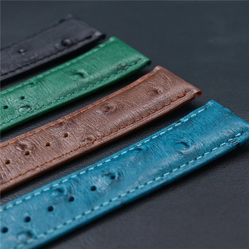 Genuine Cowhide Leather Strap Butterfly Buckle 18-22mm for Tissot 1853 Men Women