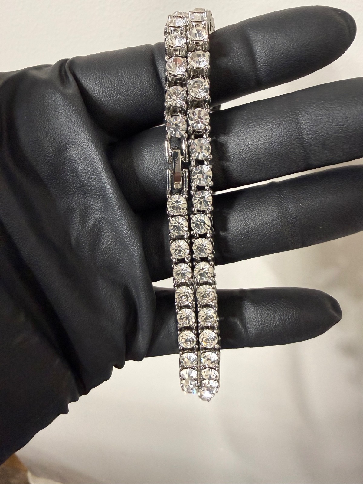 tennis chain necklace vvscz over stainless 24inch 5.5mm