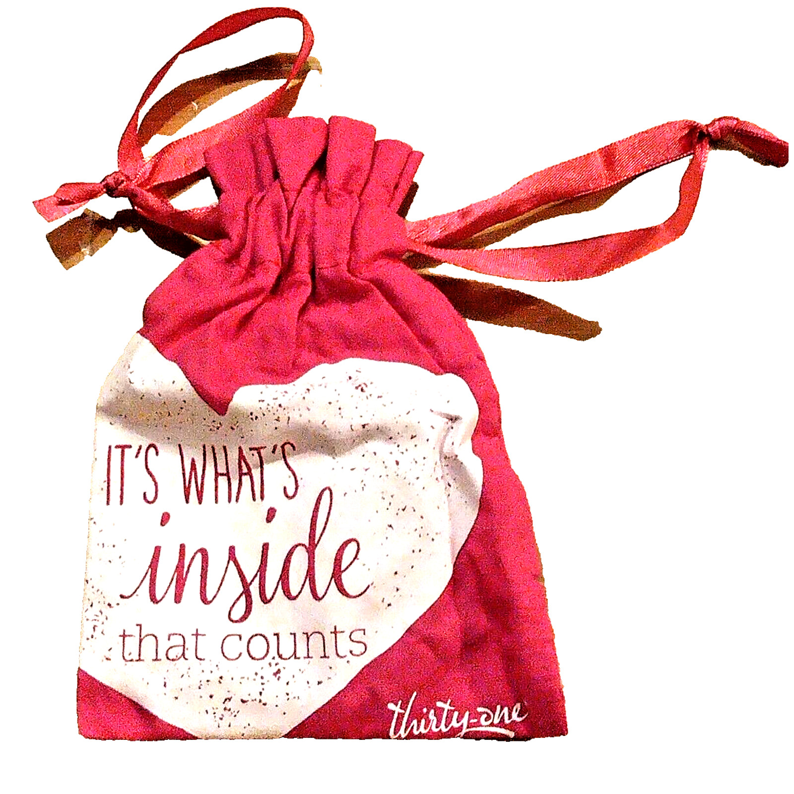JK Thirty One Adore Twisted Bracelet Gold Tone W/Bracelet Pouch Valentine’s Day