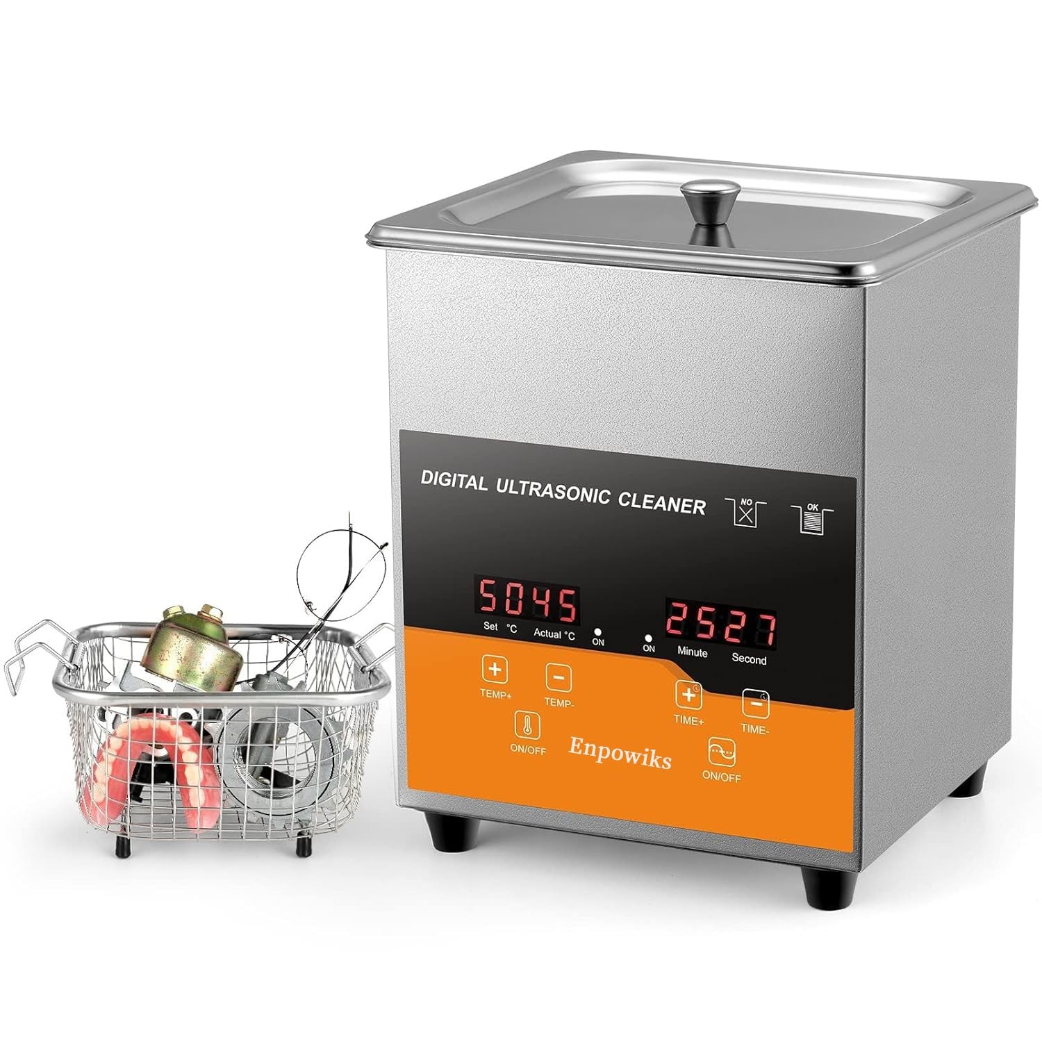 Ultrasonic Cleaner 2L, Digital Ultra Sonic Parts Cleaner with Heater & Timer …