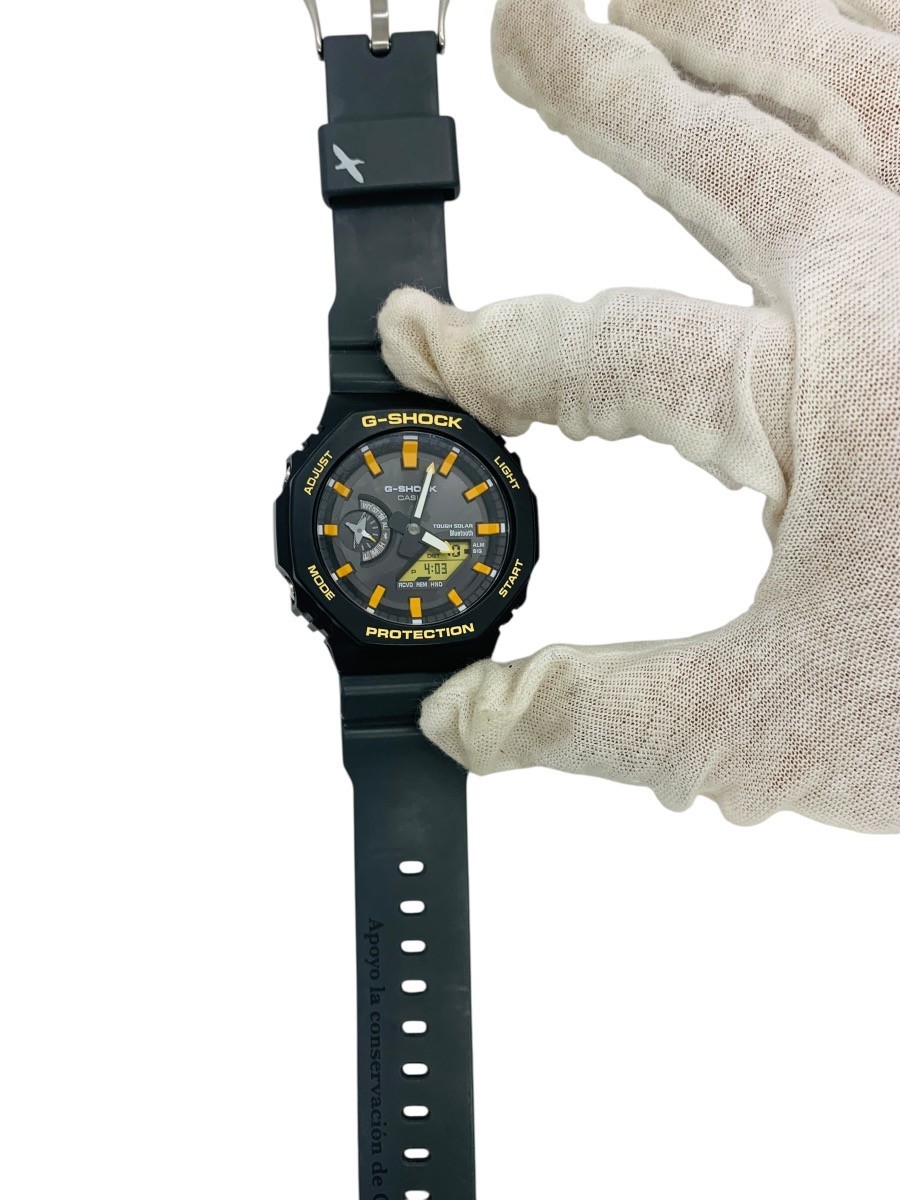 Casio G-Shock Charles Darwin Foundation GA-B2100 45.5mm Black Sillicone