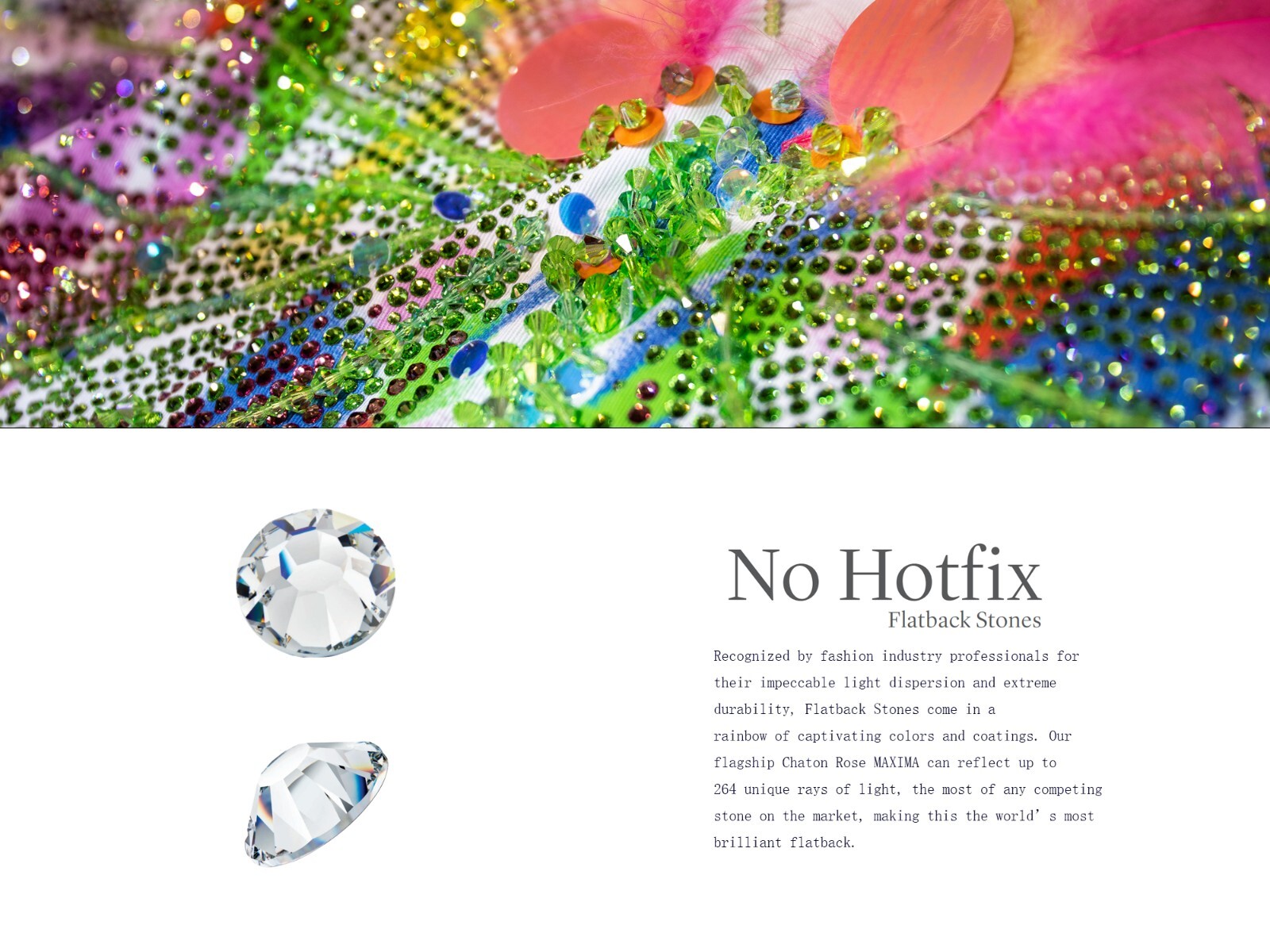 1440pcs All Colors 3D Nail Art Crystal Non Hotfix Flatback Rhinestones SS3-SS12
