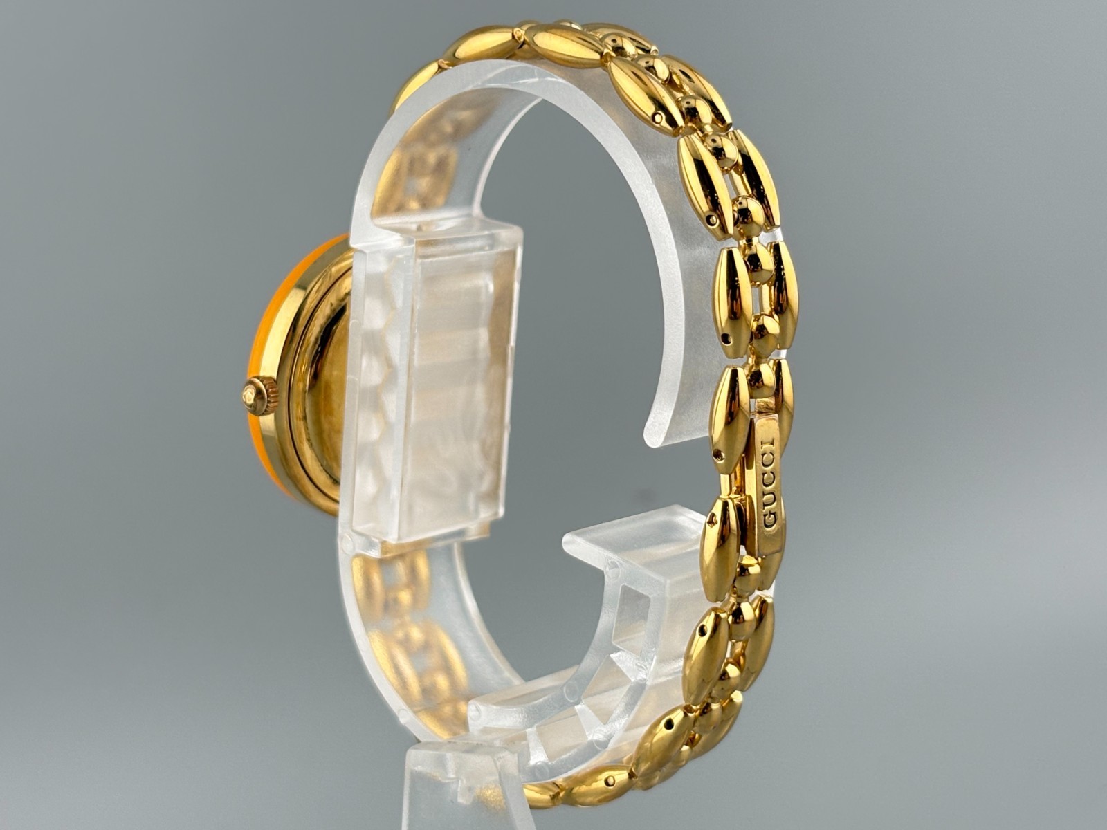 [Excellent] Gucci Change Bezel 1200 Gold Yellow Watch Auth