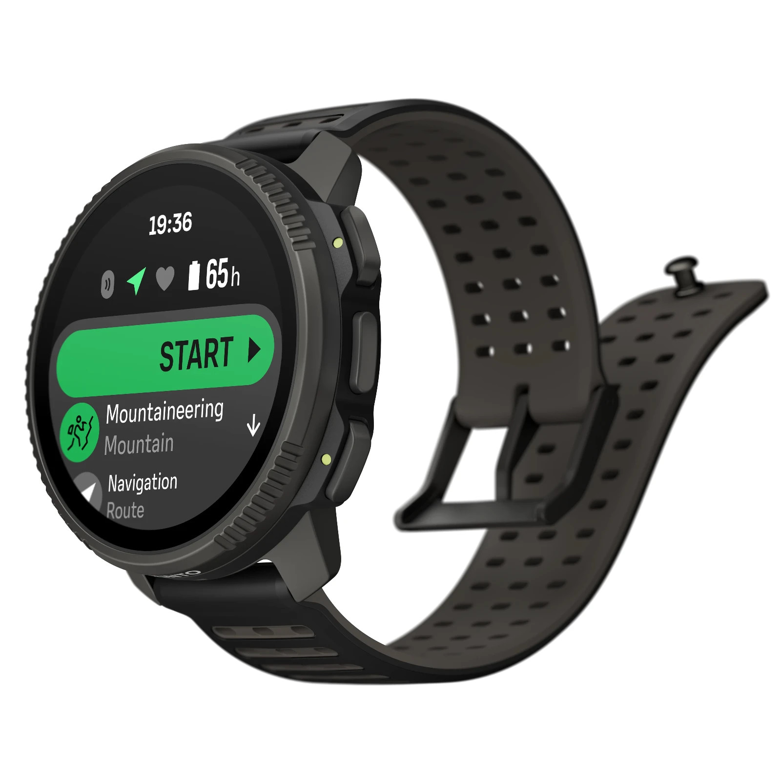 Suunto Vertical 2 Titanium Watch Men’s Black SS051208000 Titanium Black