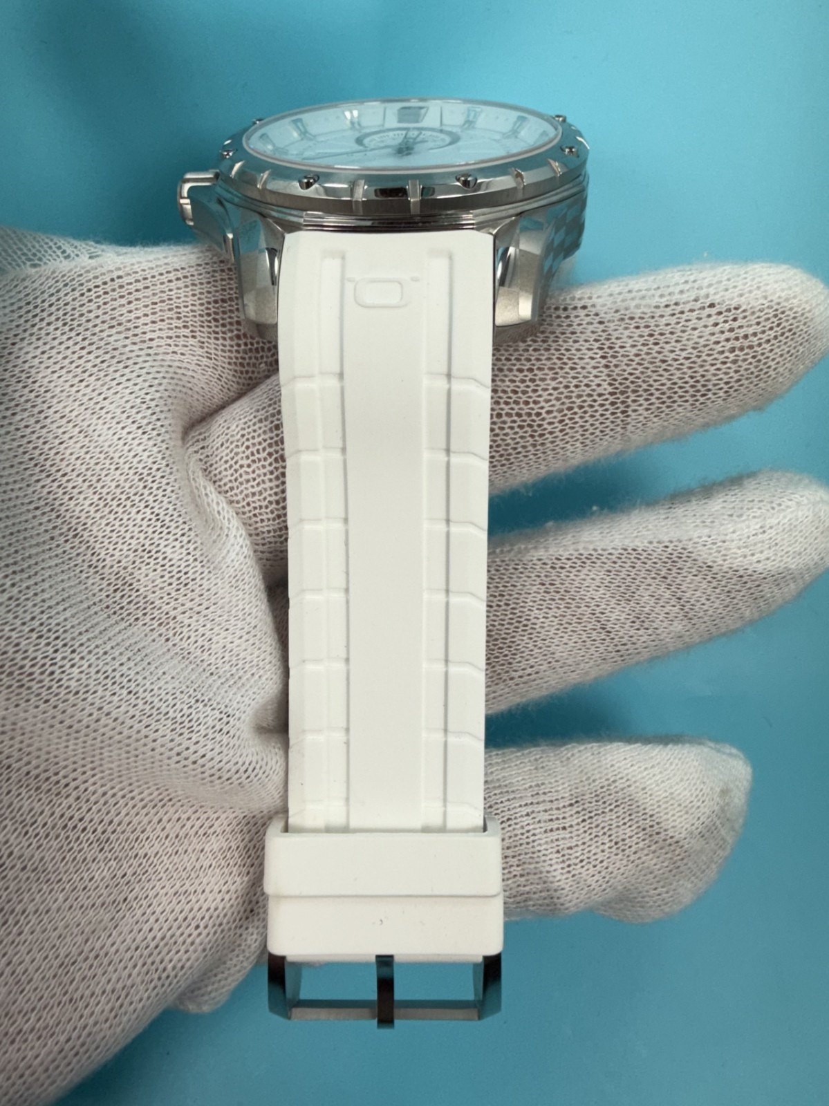 Brand New Sealed NOA Skandar Ronda Quartz 45mm SS Watch