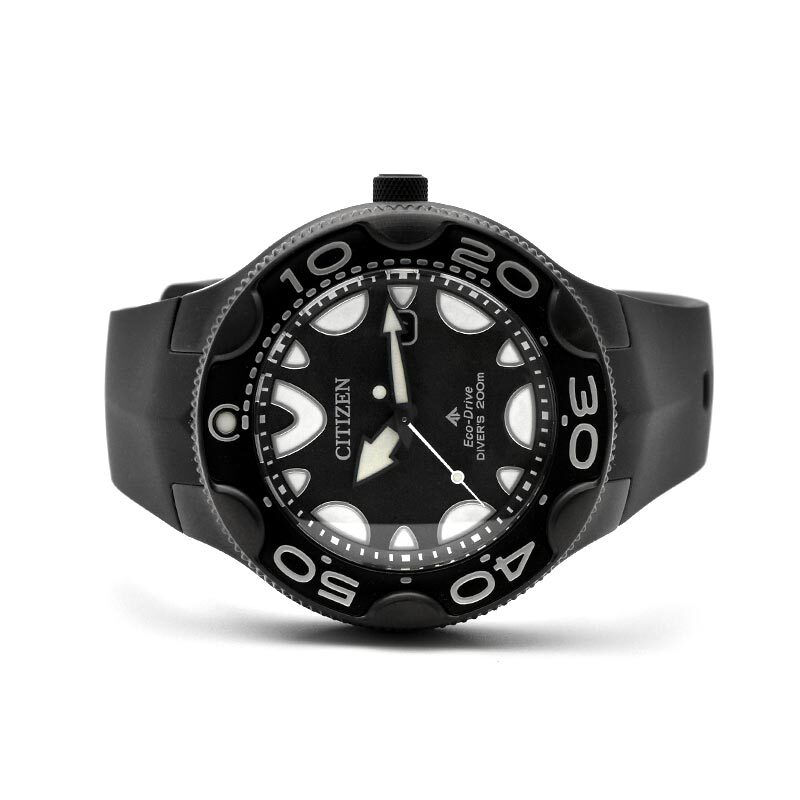 CITIZEN PROMASTER MARINE BN0235-01E Eco-Drive Diver’s Watch 200m Orca Black