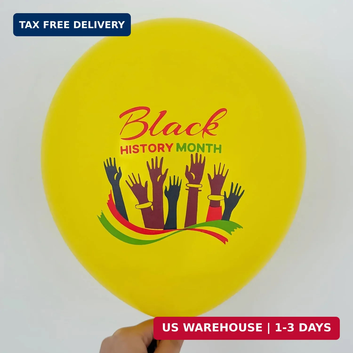 40Pcs Juneteenth/Freedom Day Black History Balloons (Black/Yellow/Red/Green) – A