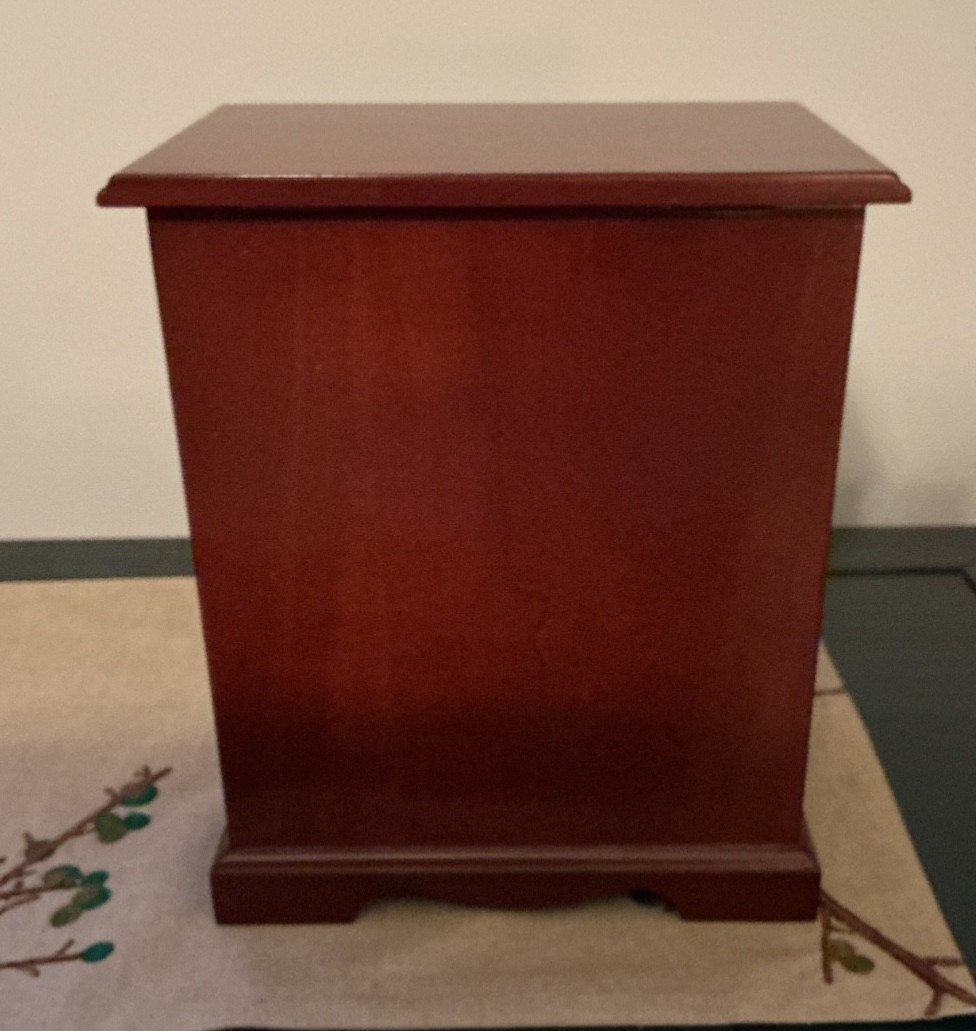 Vintage Bombay Co. Jewelry Armoire Box Drawers Door Storage 9-1/8″L x 6″W x 11″H