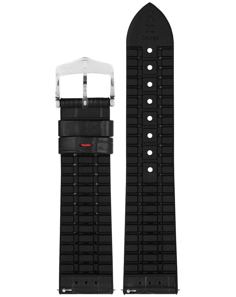 HIRSCH PERFORMANCE CALFSKIN WATCH STRAP WATERPROOF GEORGE 18, 20, 22, 24mm de