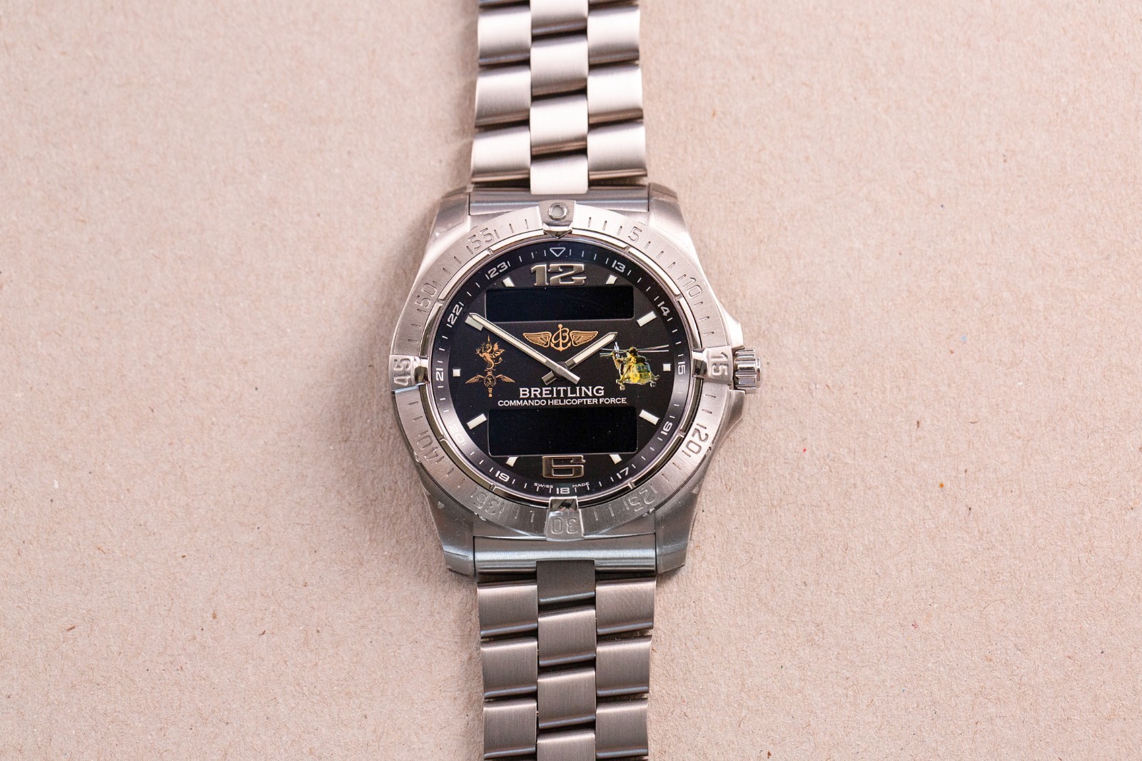 BREITLING Aerospace COMMANDO HELICOPTER FORCE Sea King Military Limited Edition