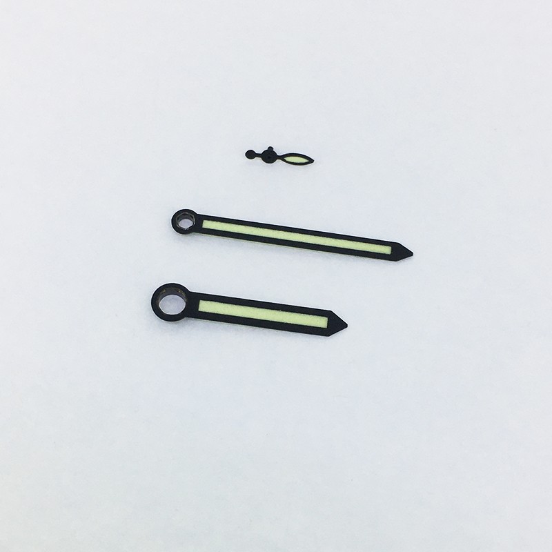 Green Luminous Watch Hands For ETA 6497 6498 Seagull ST3600 ST3620 Movement F
