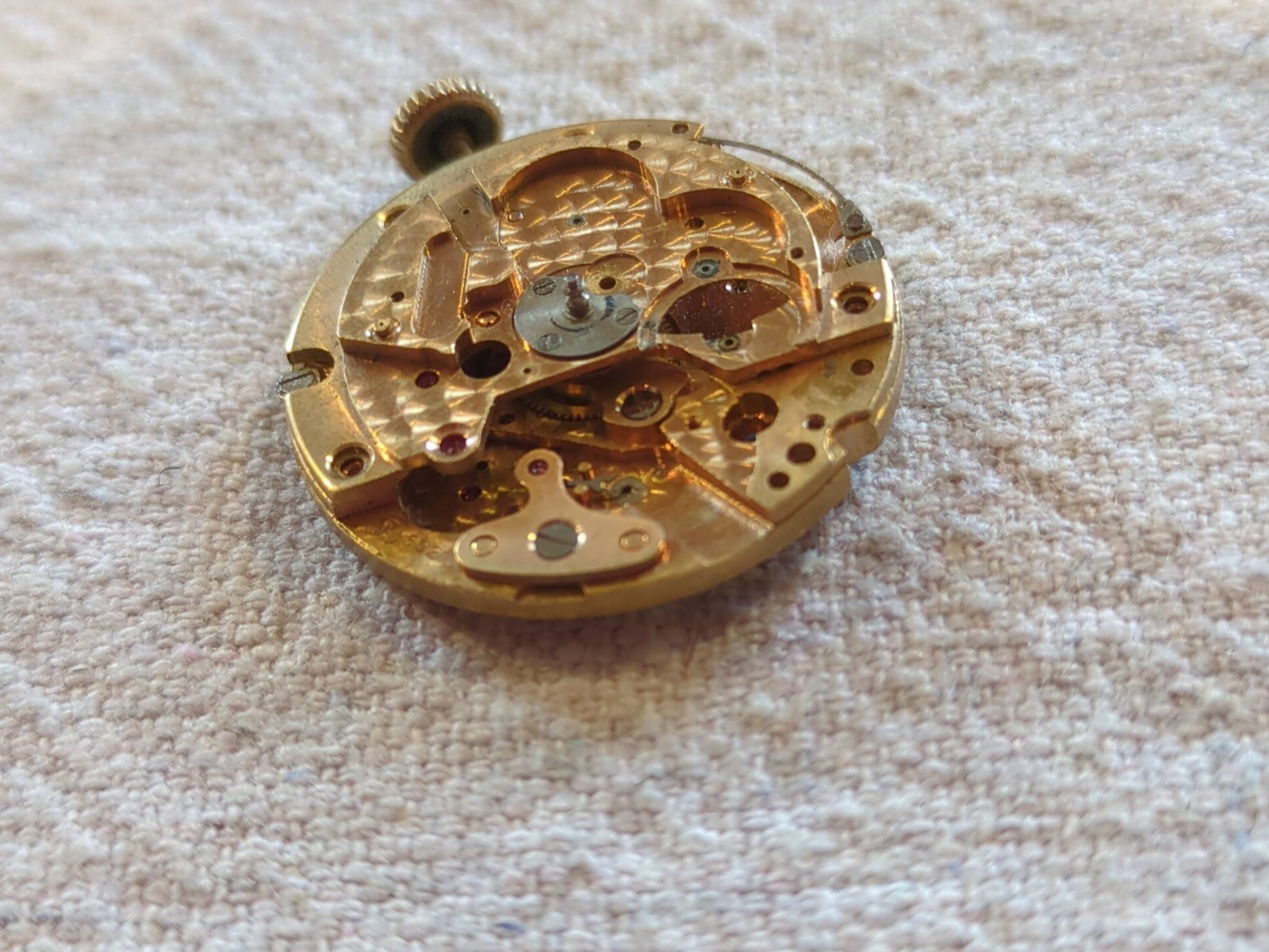 Ernest Borel Automatic Cronostar with Date. Includes Dial, Case, and Parts. Look