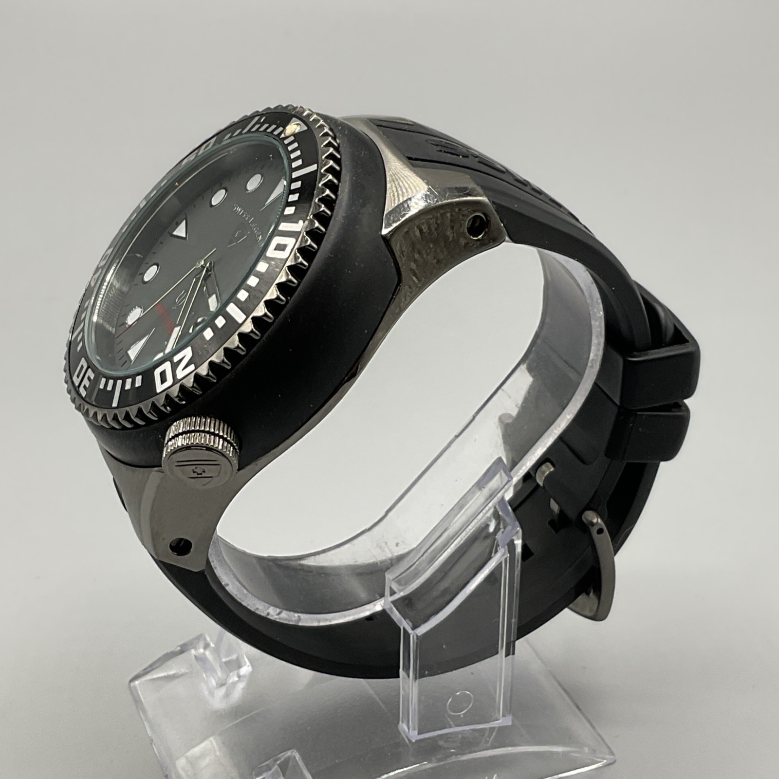 Swiss Legend Men’s Neptune Black dial Quartz watch 52mm