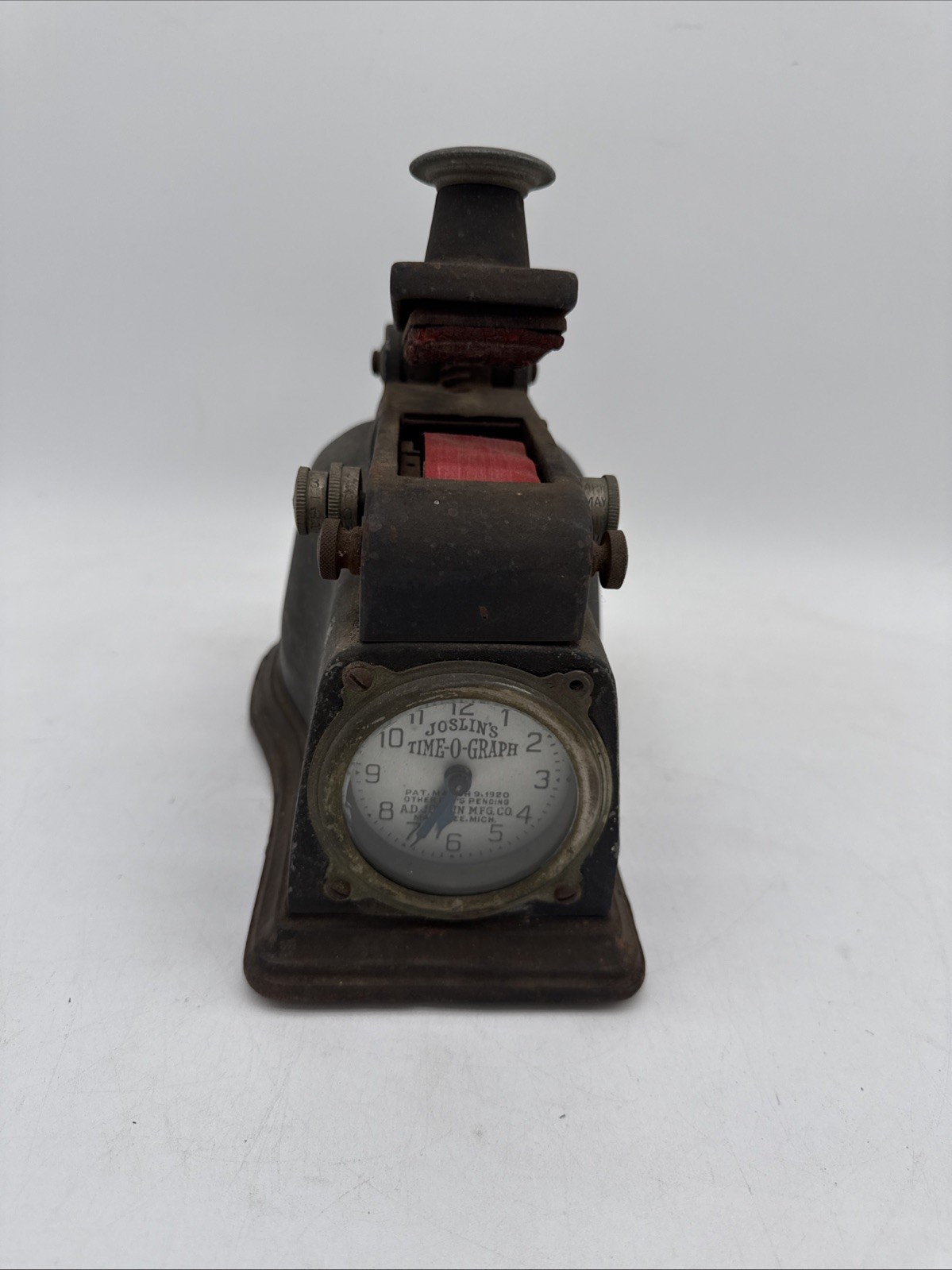Vintage Paulson Time-O-Graf Watch Rate Recorder by Joslin MFG Untested No Return