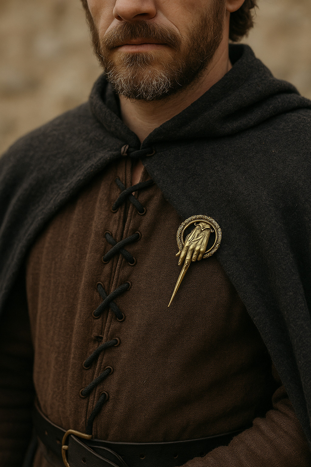 Hand of the King Lapel Pin Replica – Game of Thrones Inspired Brooch Gift
