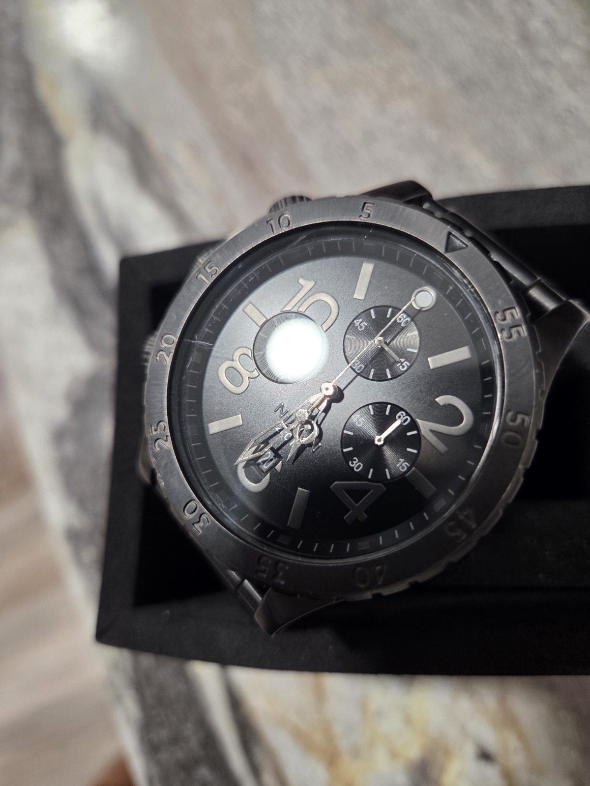 Nixon 48-20 Grey Stainless Steel