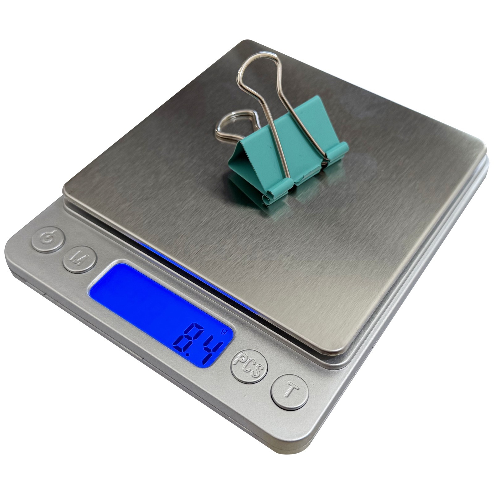 2000g x 0.1g Digital Scale Jewelry Gold Silver Coin Gram Pocket Size Herb Grain