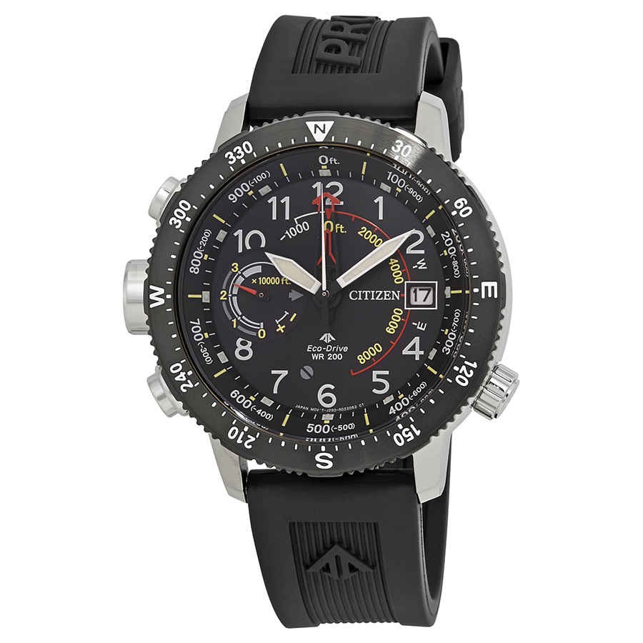 Citizen Promaster Altichron Lefty Black Dial Men’s Sports Watch BN5058-07E