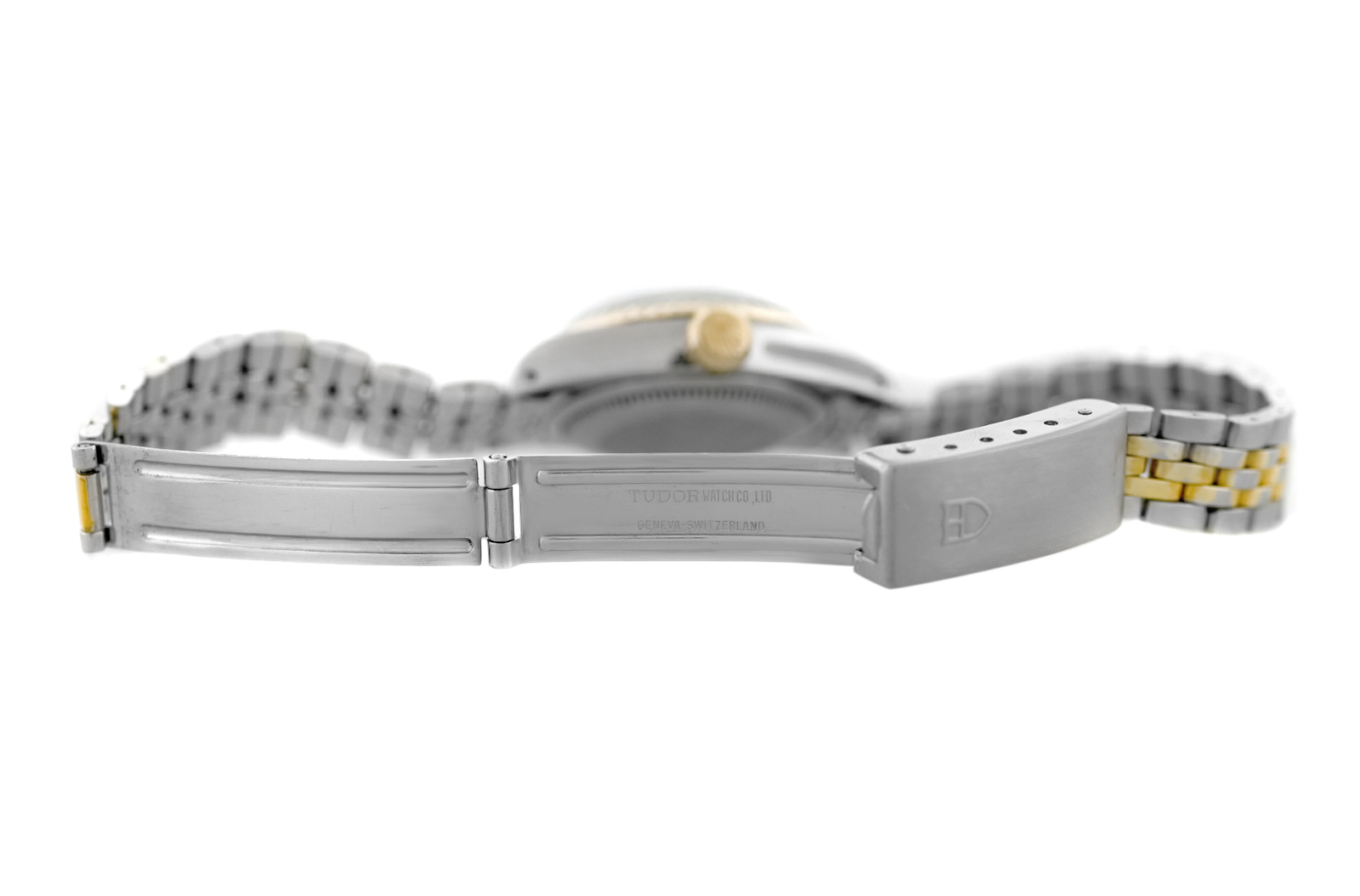 Tudor Princess Oysterdate 92413N Champagne Dial Gold Steel 25MM Ladies Automatic