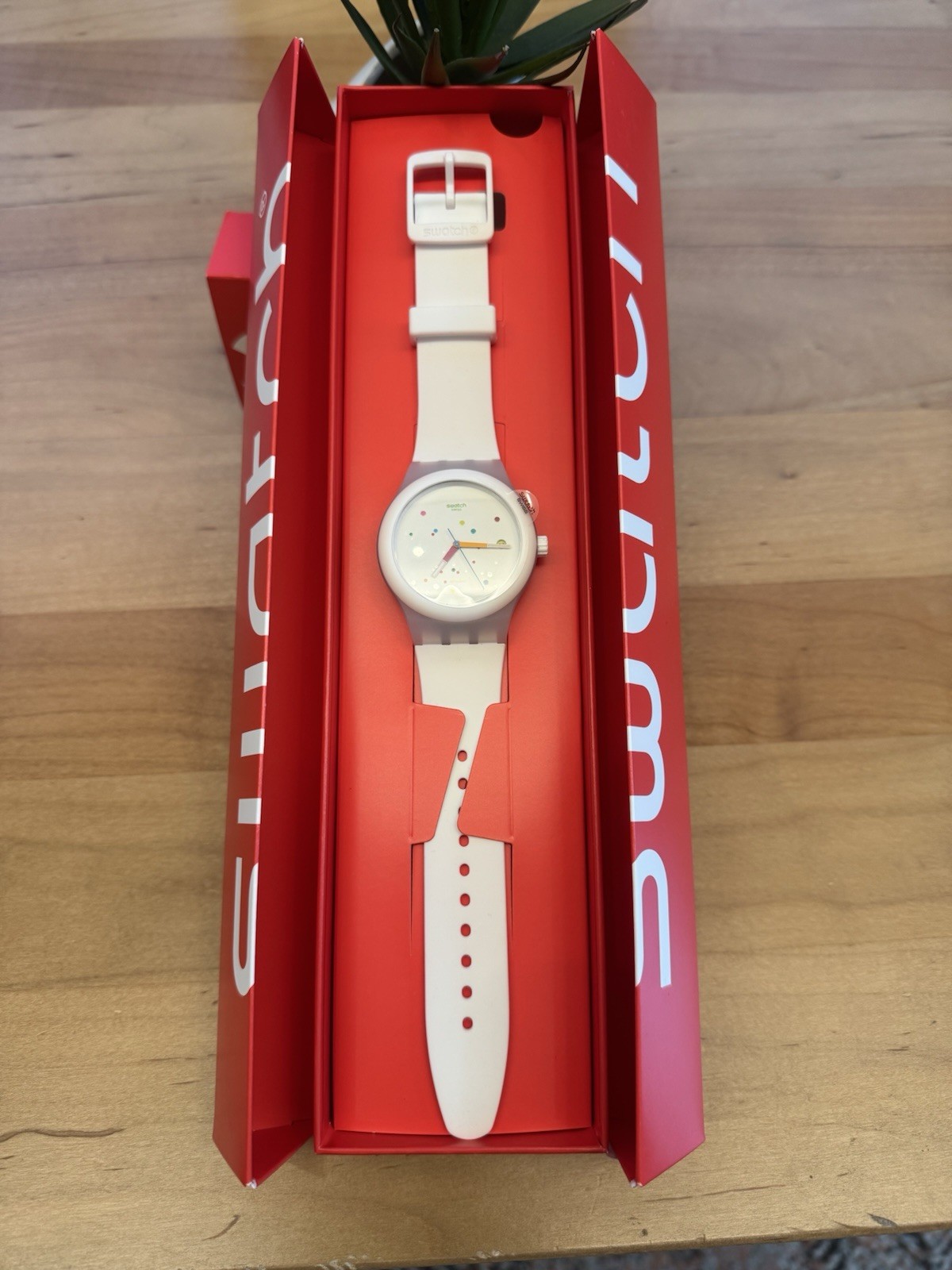 NEW🚨 Swatch SISTEM WHITE SUTW400 Automatic Sistem51 42mm Swiss Watch