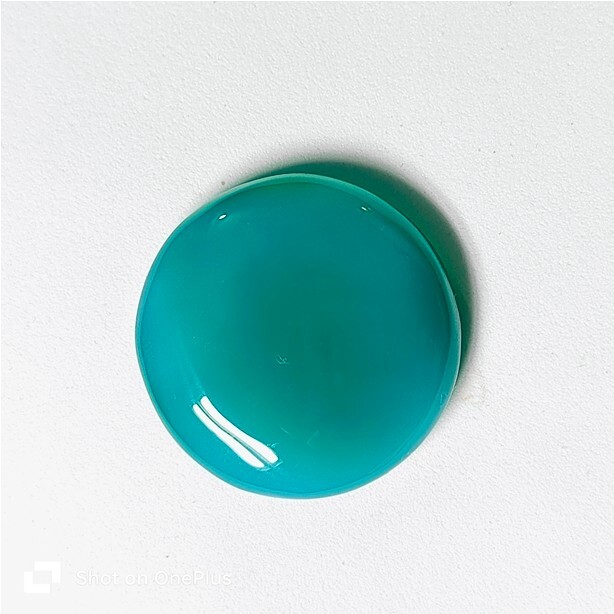 Green Chalcedony Natural Chalcedony Cabochon Loose Gemstone 55 Cts. ME-10740