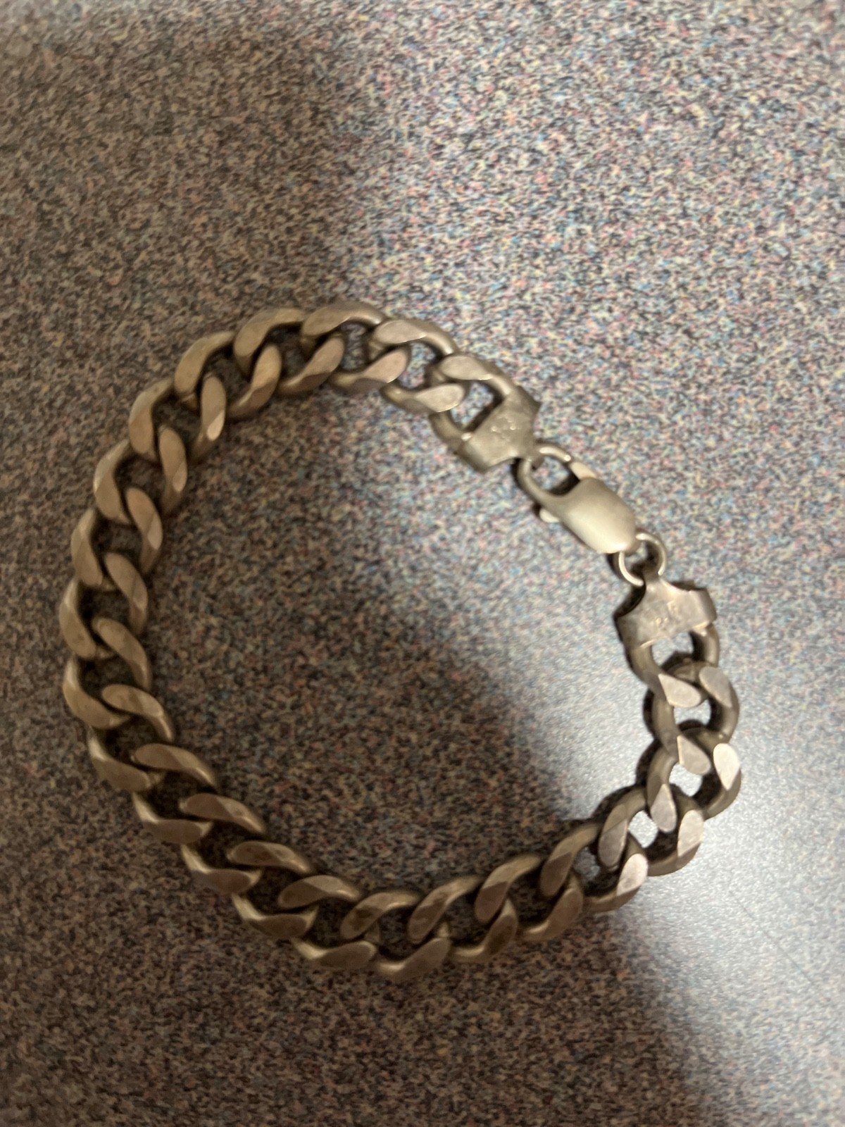 Mens Bracelet 925 Silver 30 Grams. Made in Italy