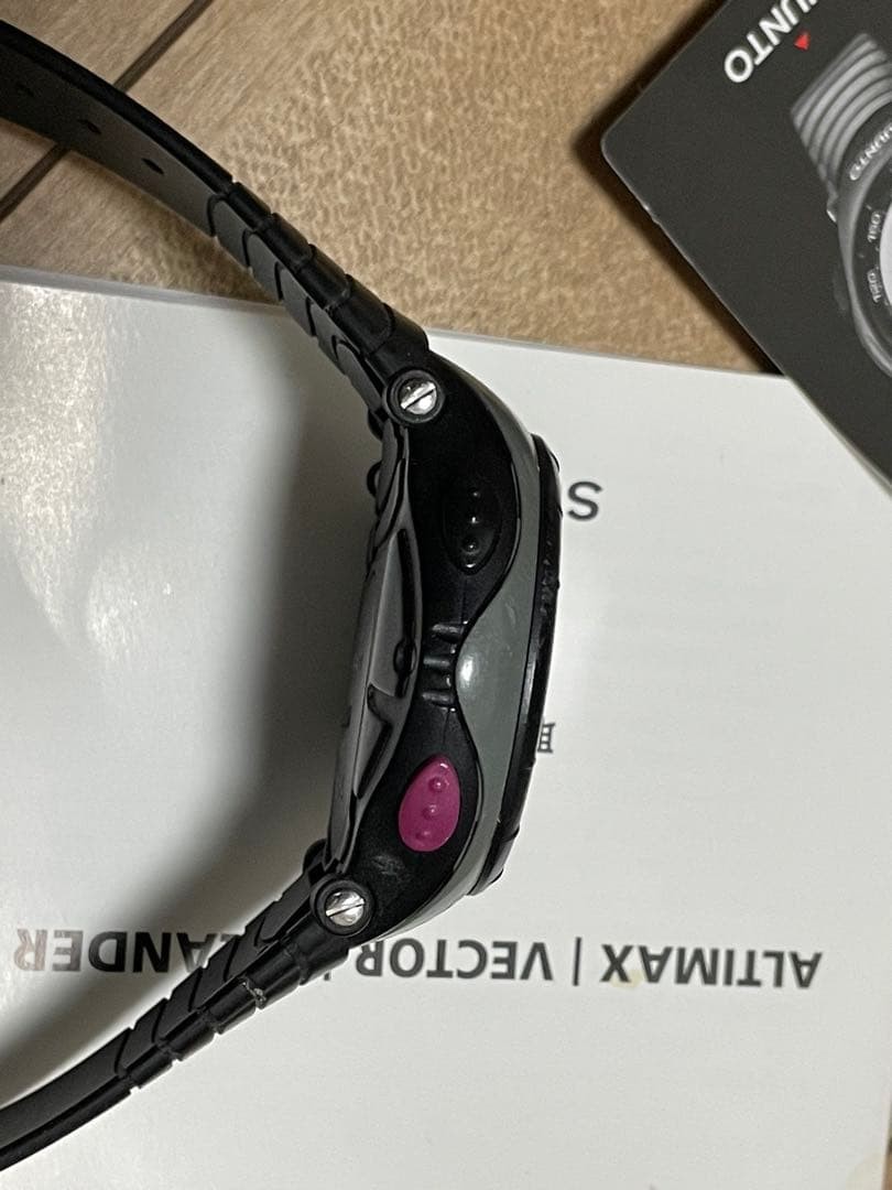 SUUNTO Vector Digital Watch Charcoal Gray Tested Working