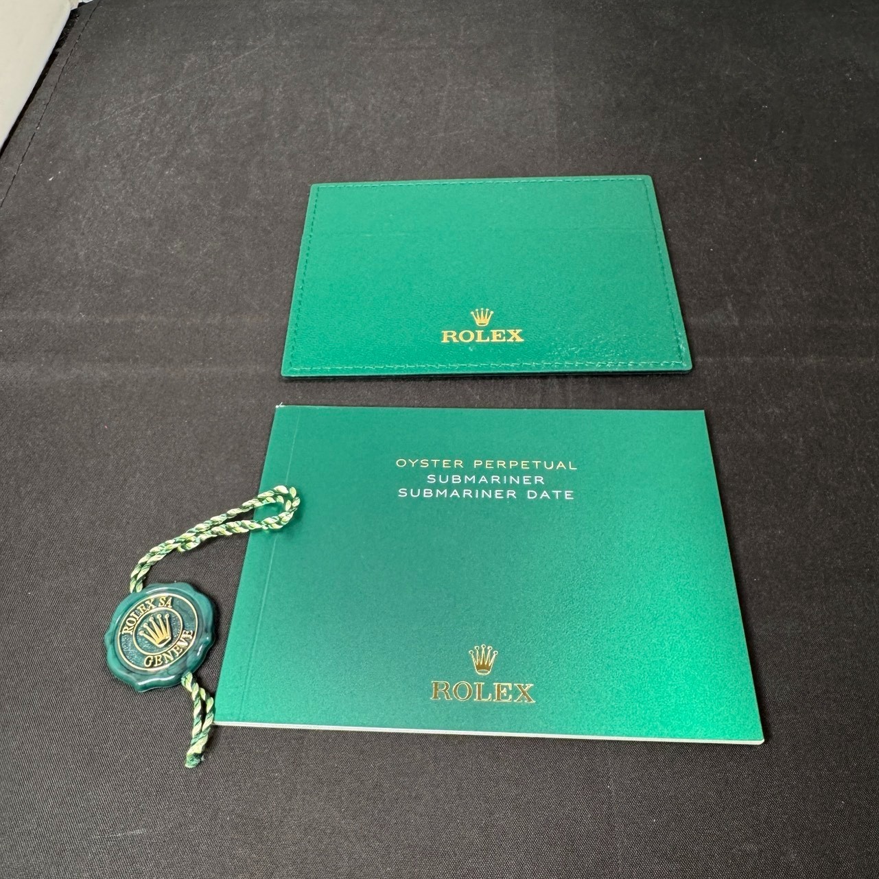 ROLEX Watch Box Case 39139.01-OYSTER M Booklet of SUBMARINER 100%Authentic 6795