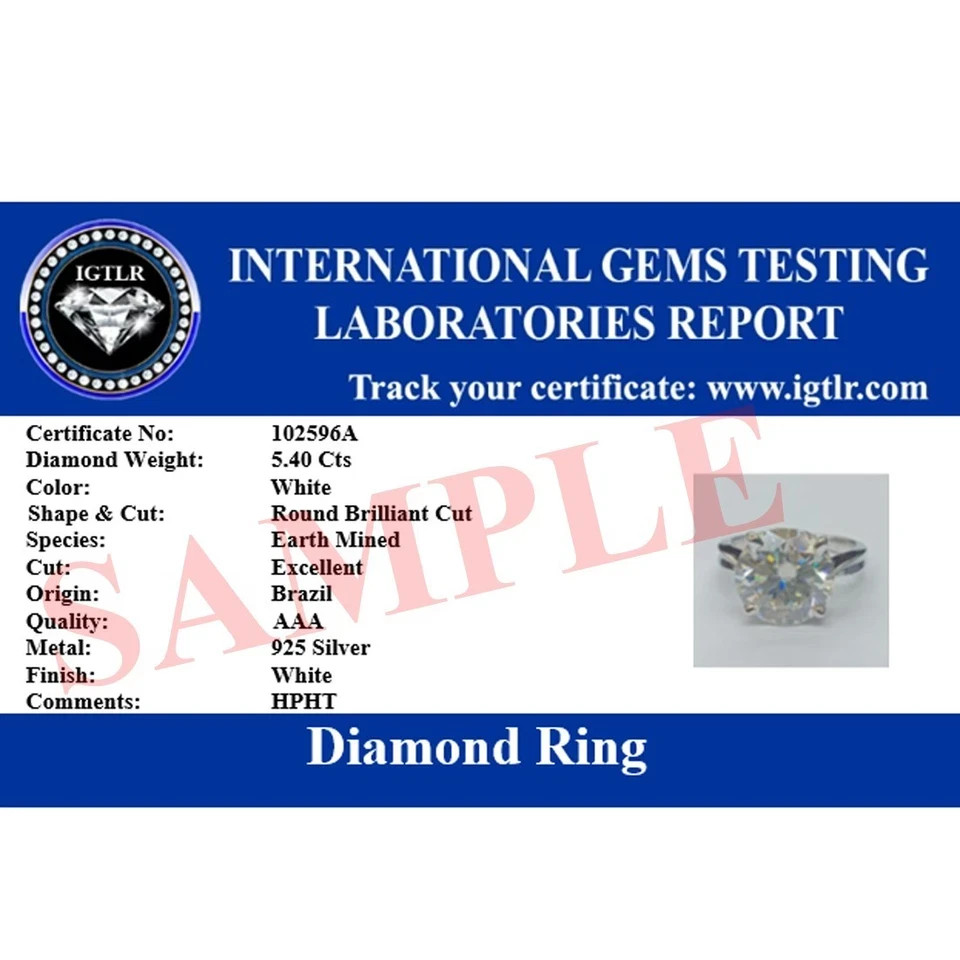2.50 Ct Round Cut White Treated Diamond Solitaire Engagement Ring 925 Silver